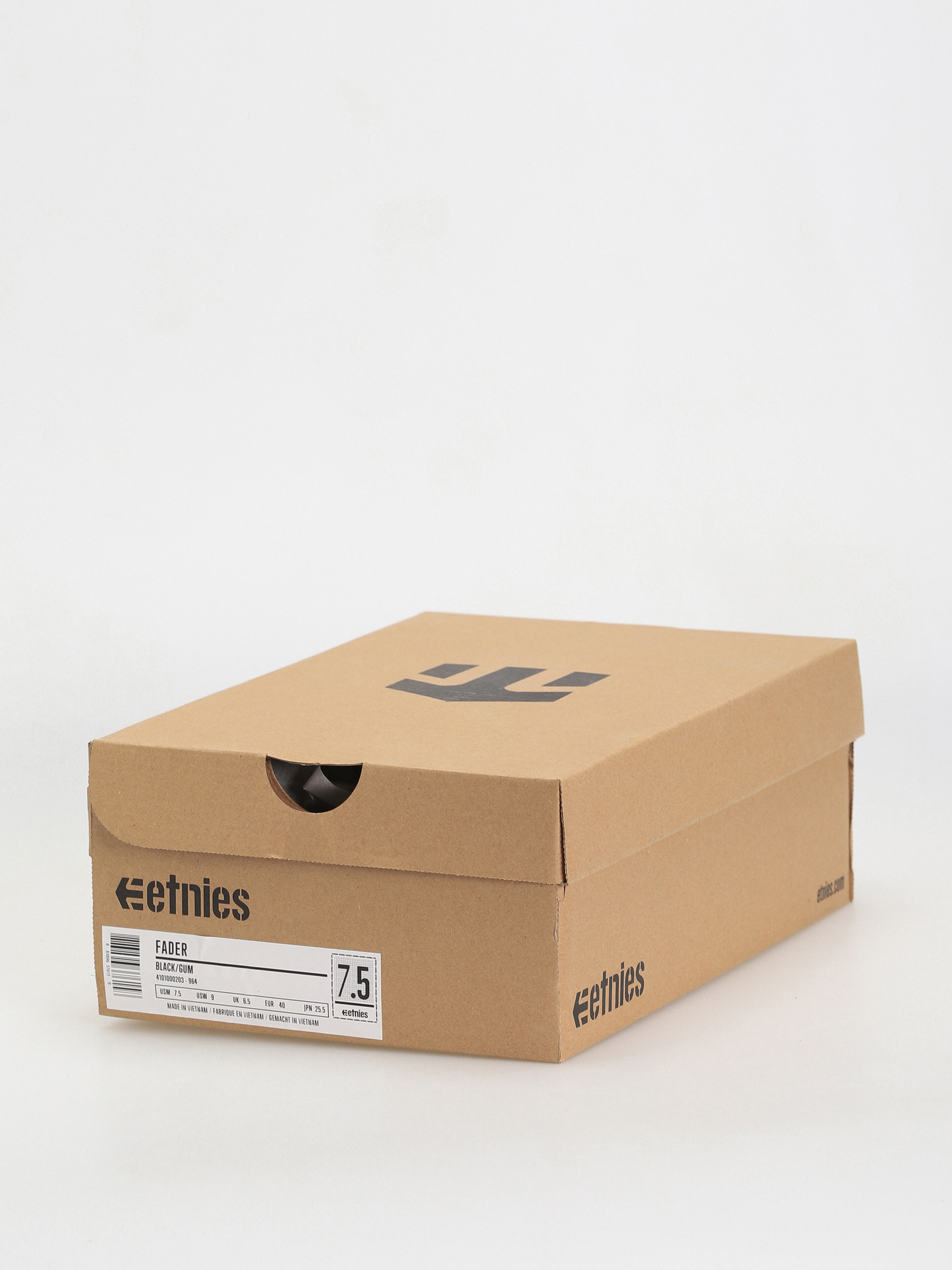 Boty Etnies Fader (black/gum)