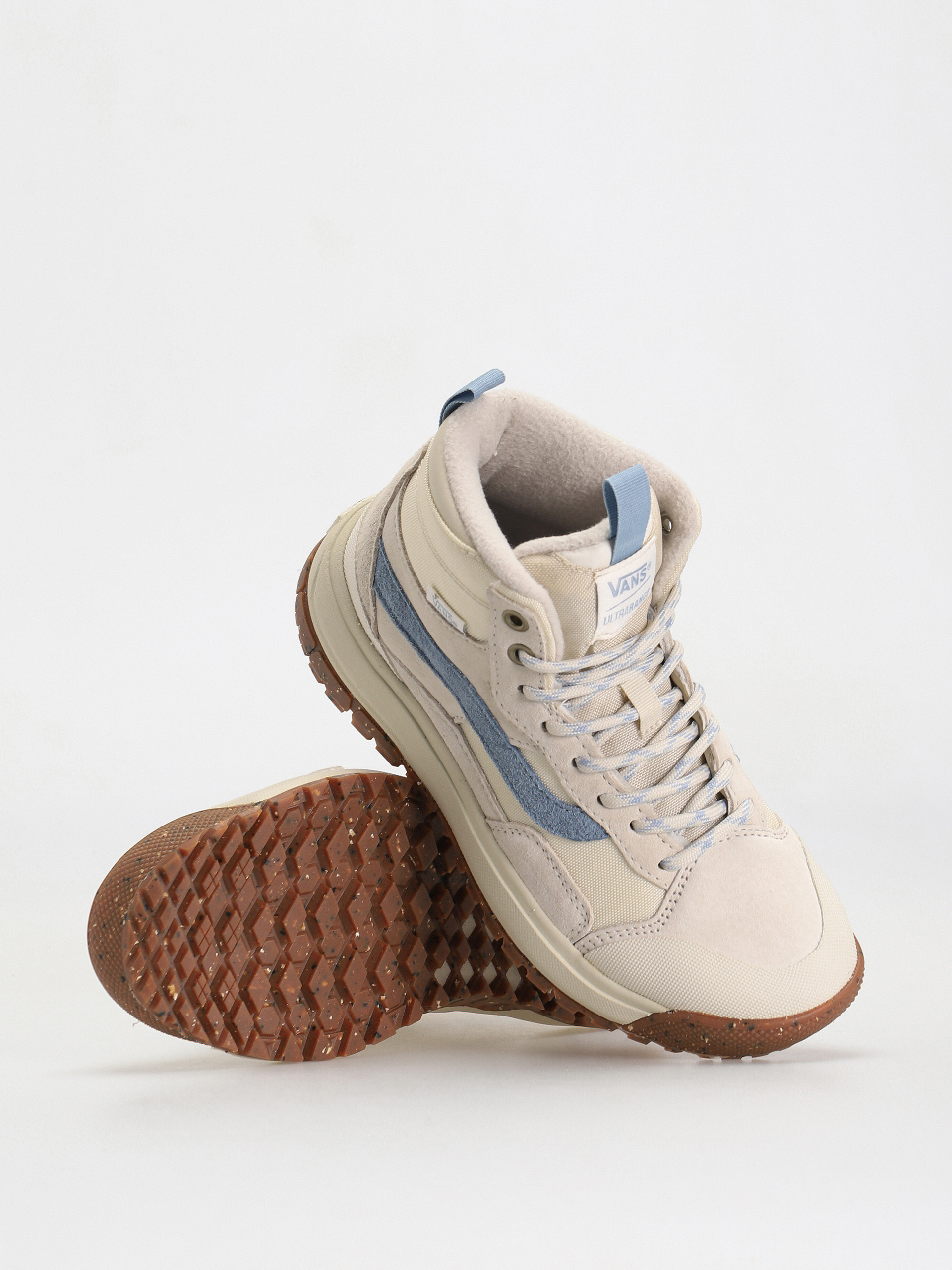 Boty Vans Ultrarange Exo Hi MTE 1 bila vintage white blue stripe