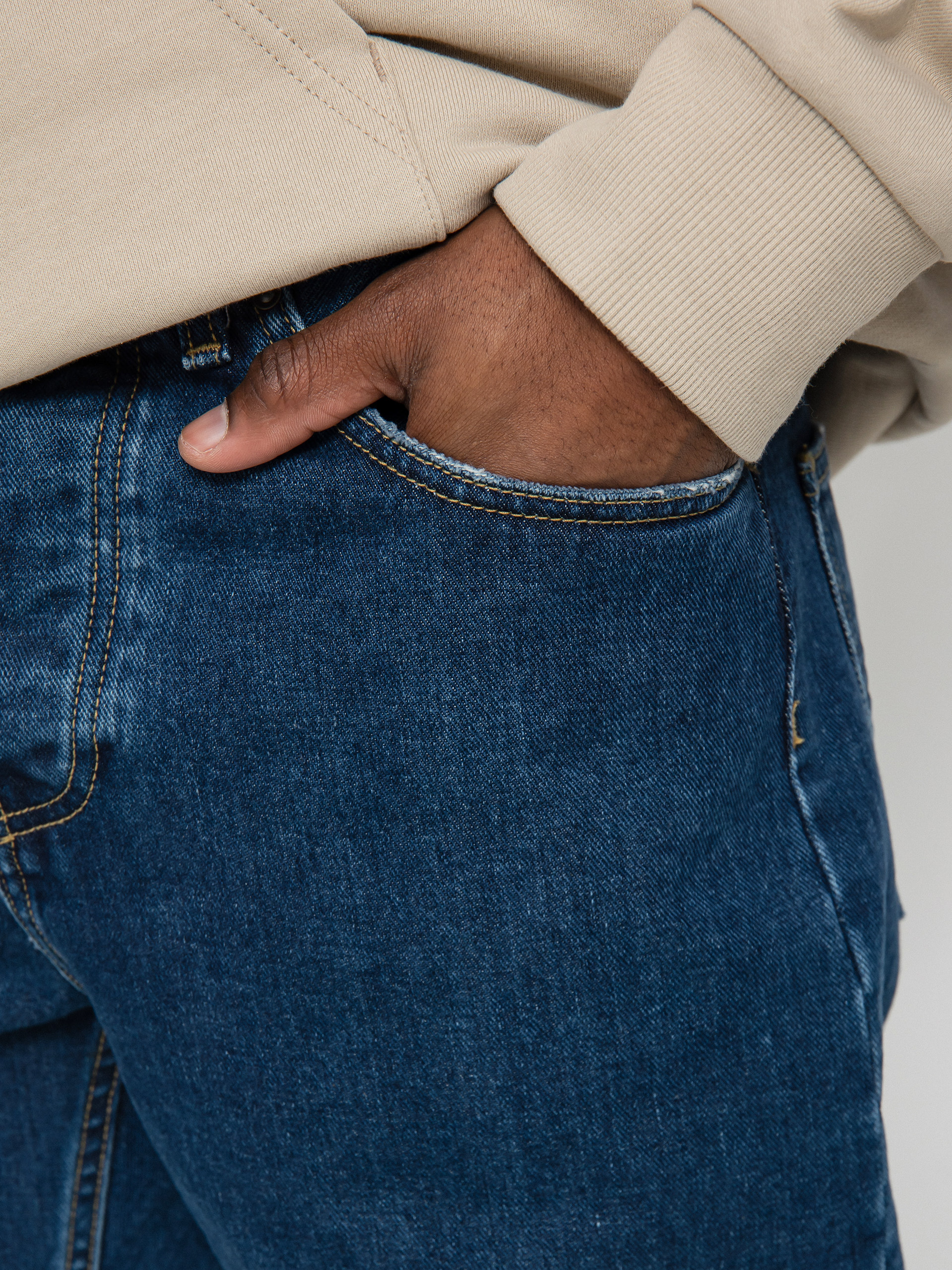 Kalhoty Carhartt WIP Newel (blue)