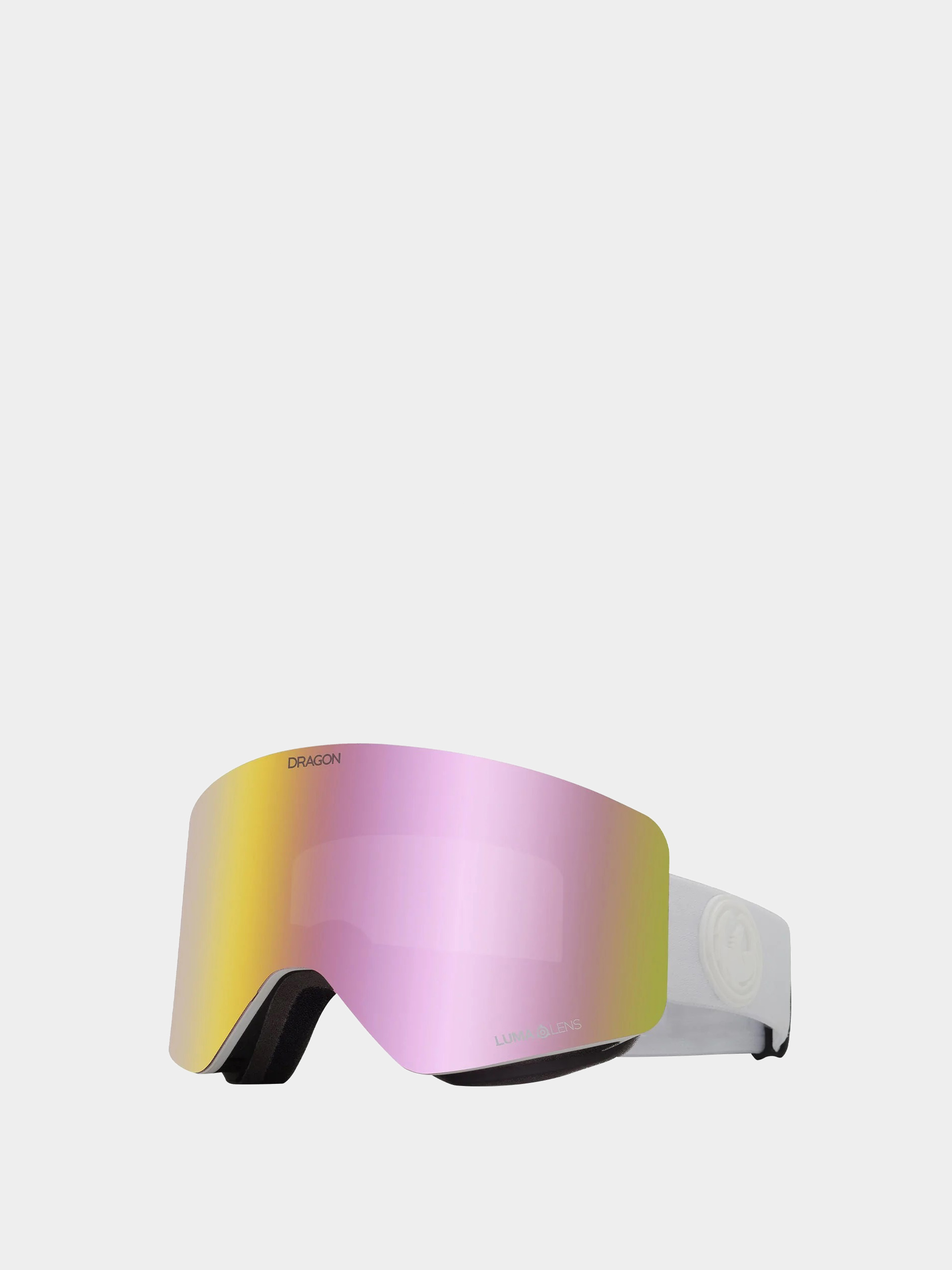 Brýle na snowboard Dragon R1 OTG (whiteout/lumalens pink ion/lumalens dark smoke)