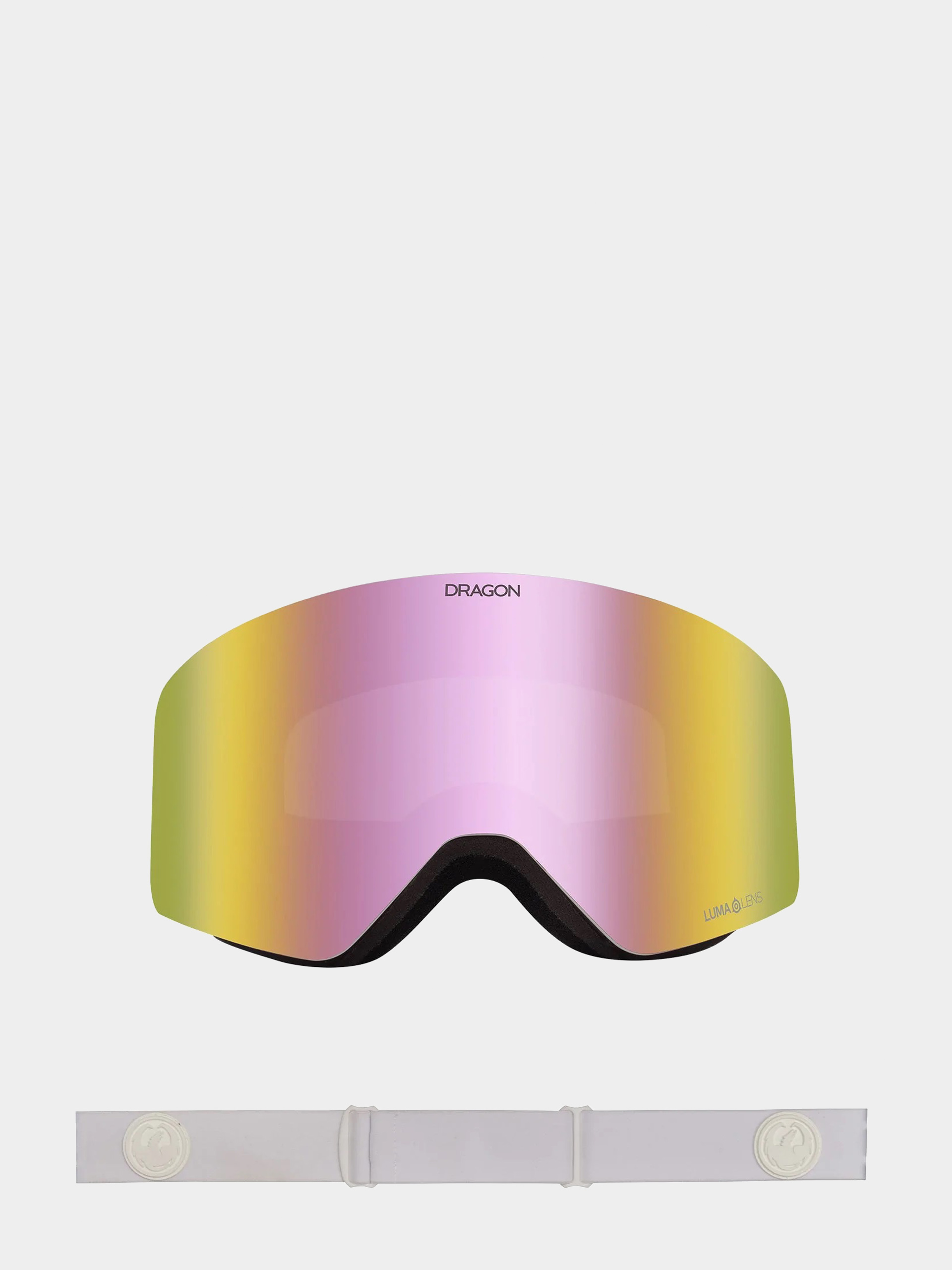 Brýle na snowboard Dragon R1 OTG (whiteout/lumalens pink ion/lumalens dark smoke)