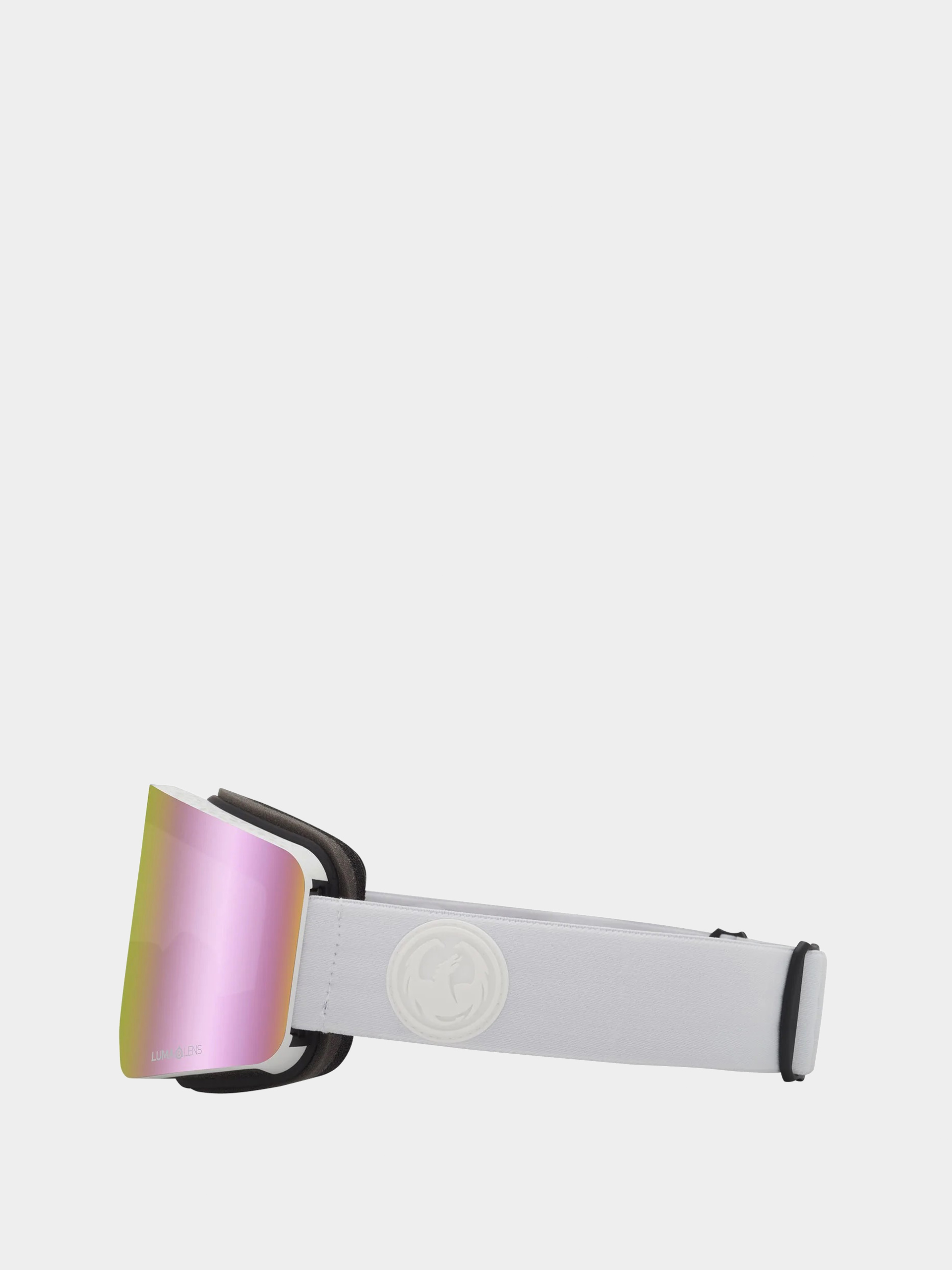 Brýle na snowboard Dragon R1 OTG (whiteout/lumalens pink ion/lumalens dark smoke)