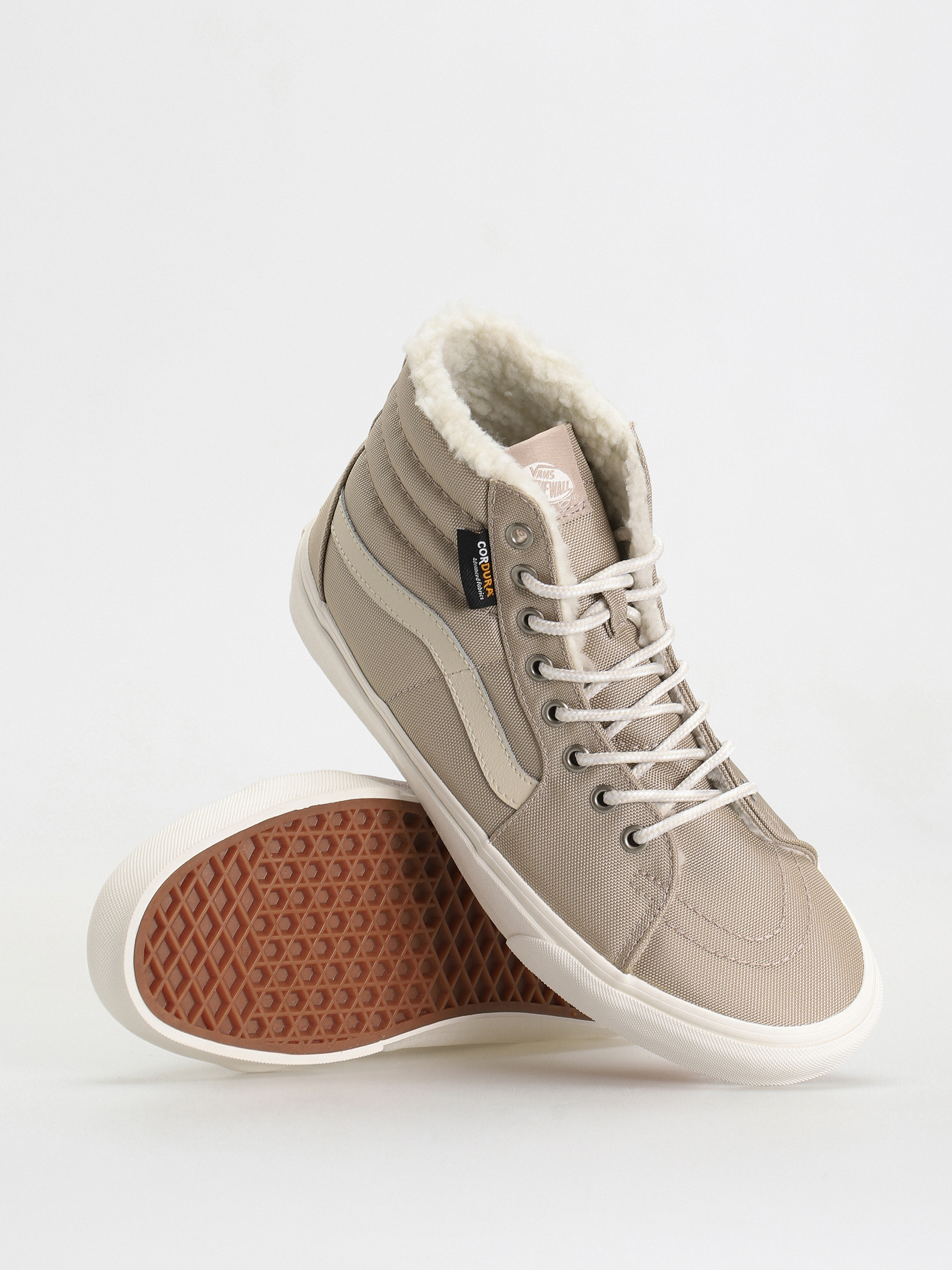 Boty Vans Sk8 Hi (cordura sherpa walnut)