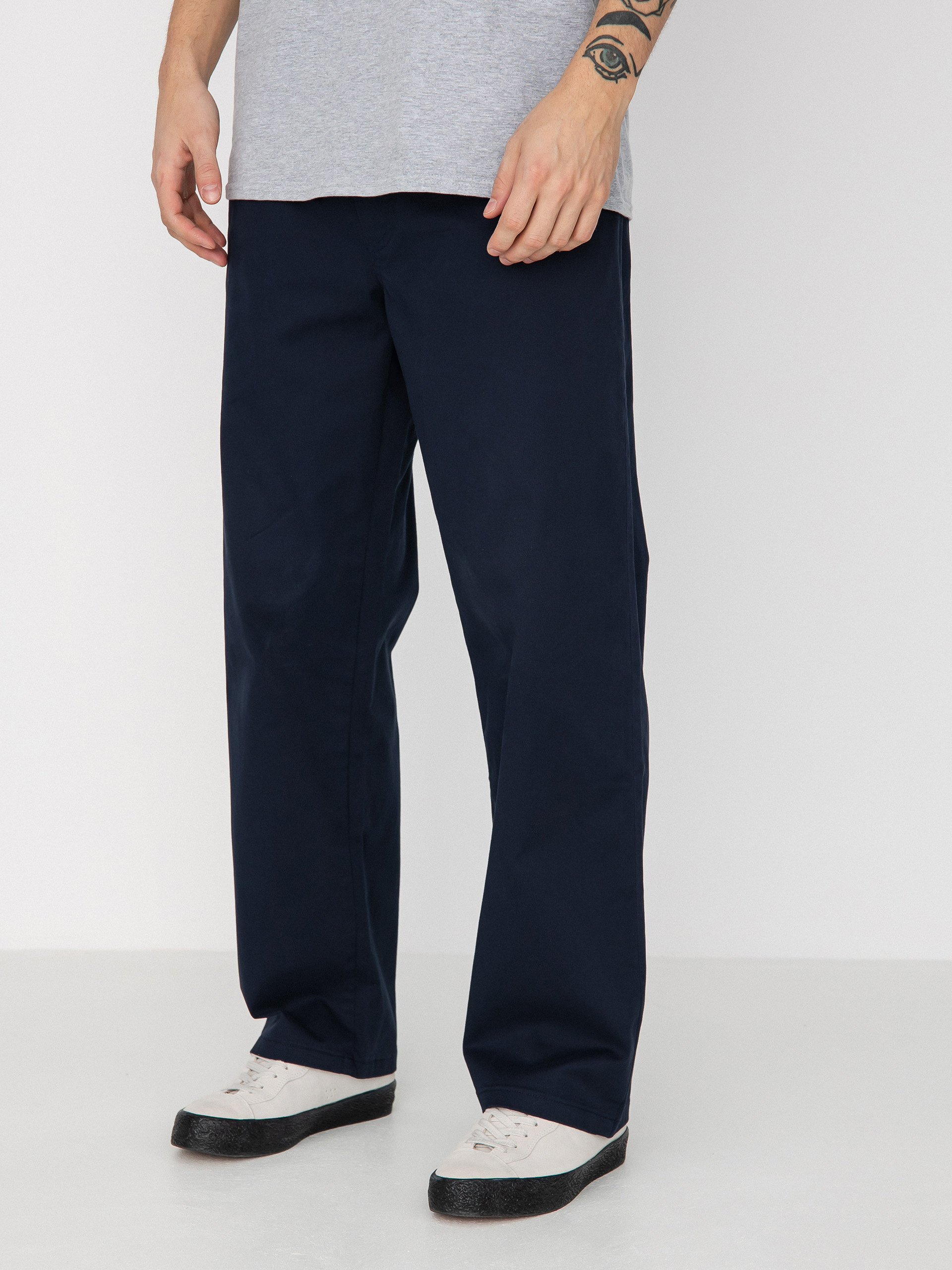 Kalhoty Malita Chino Log Sl (elastic navy)