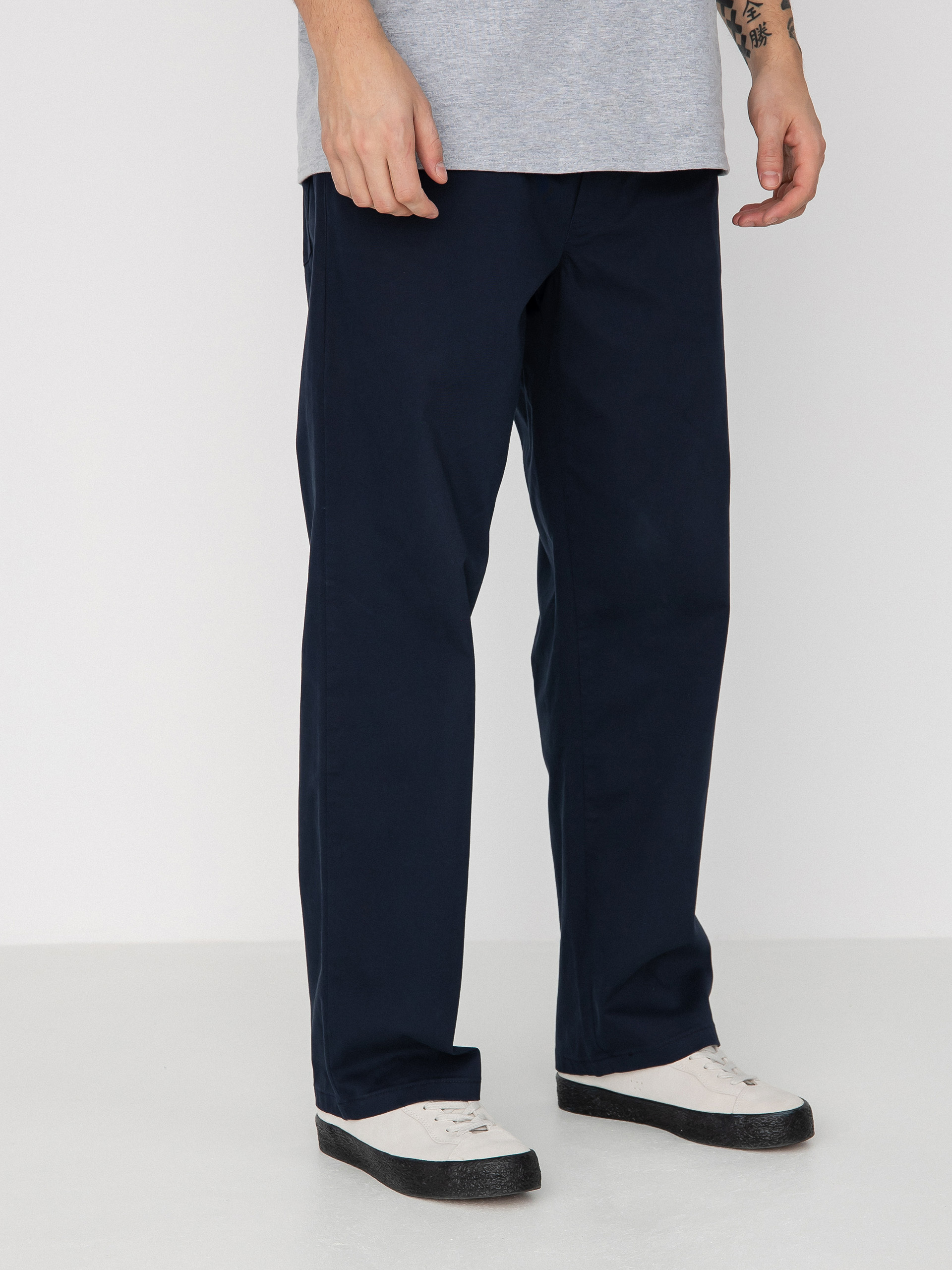 Kalhoty Malita Chino Log Sl (elastic navy)