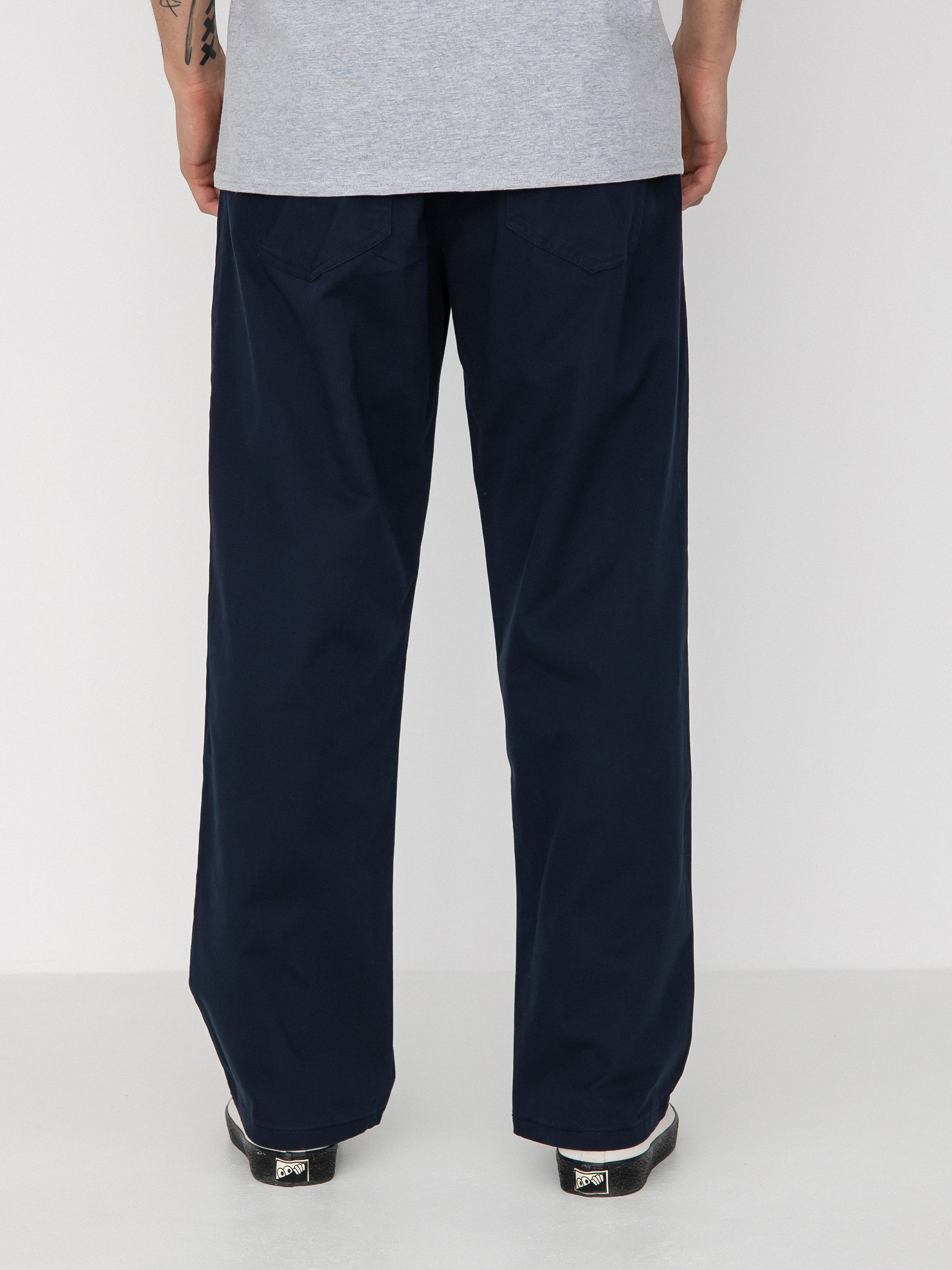Kalhoty Malita Chino Log Sl (elastic navy)