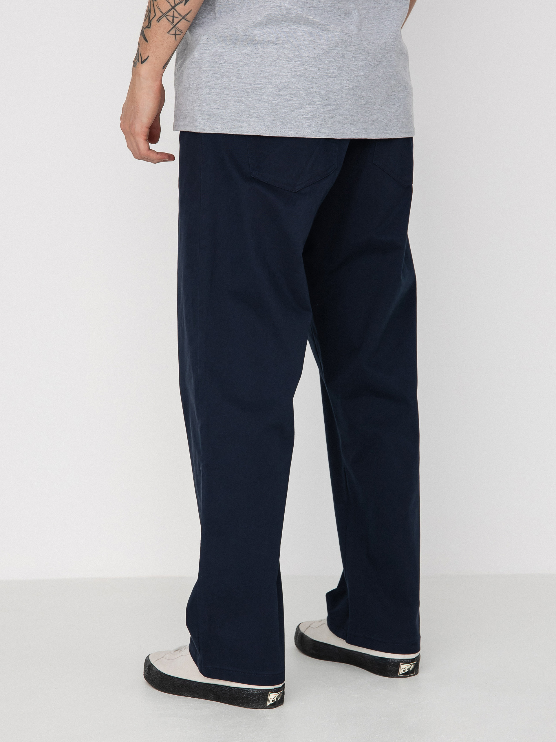 Kalhoty Malita Chino Log Sl (elastic navy)
