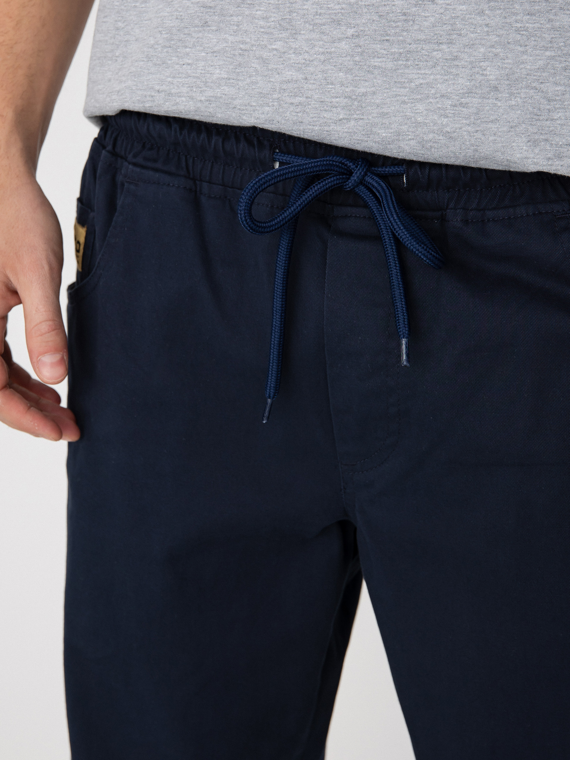 Kalhoty Malita Chino Log Sl (elastic navy)