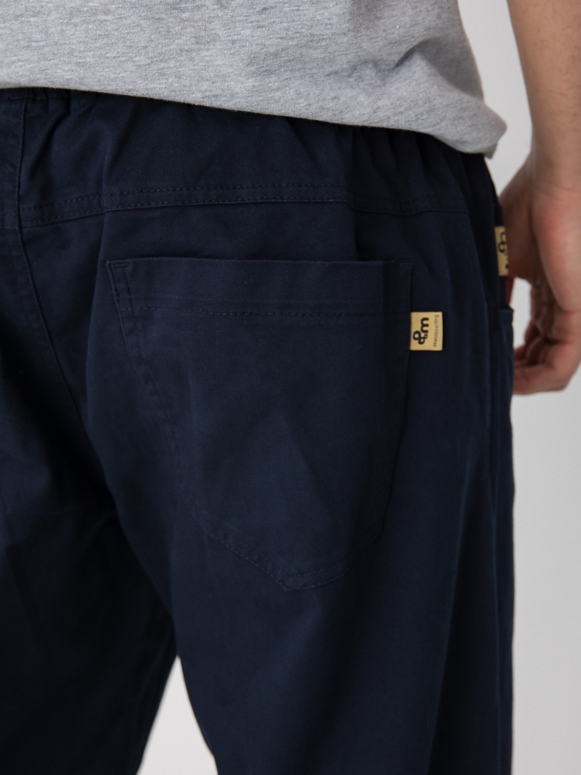 Kalhoty Malita Chino Log Sl (elastic navy)