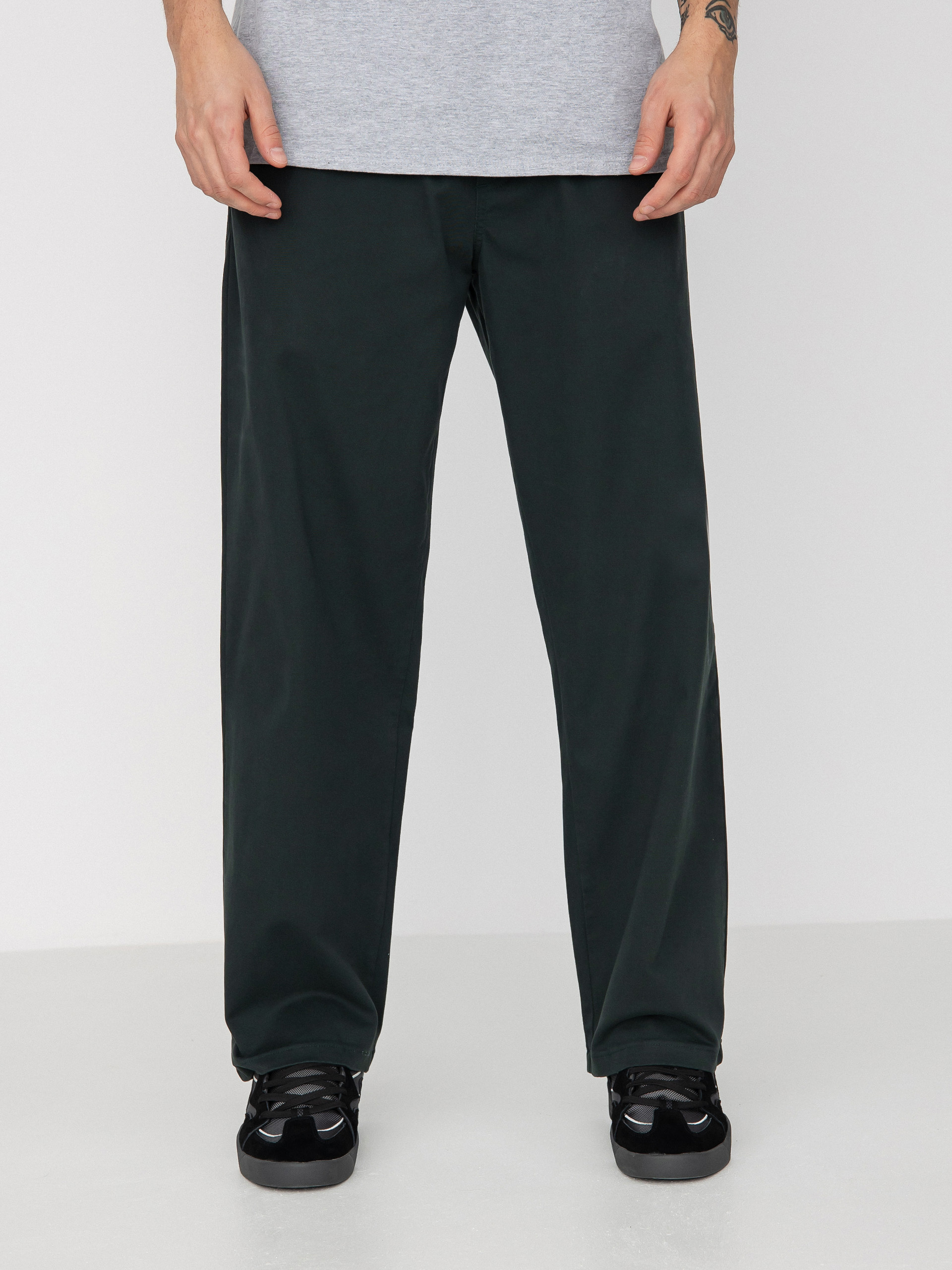 Kalhoty Malita Chino Log Sl (elastic green)