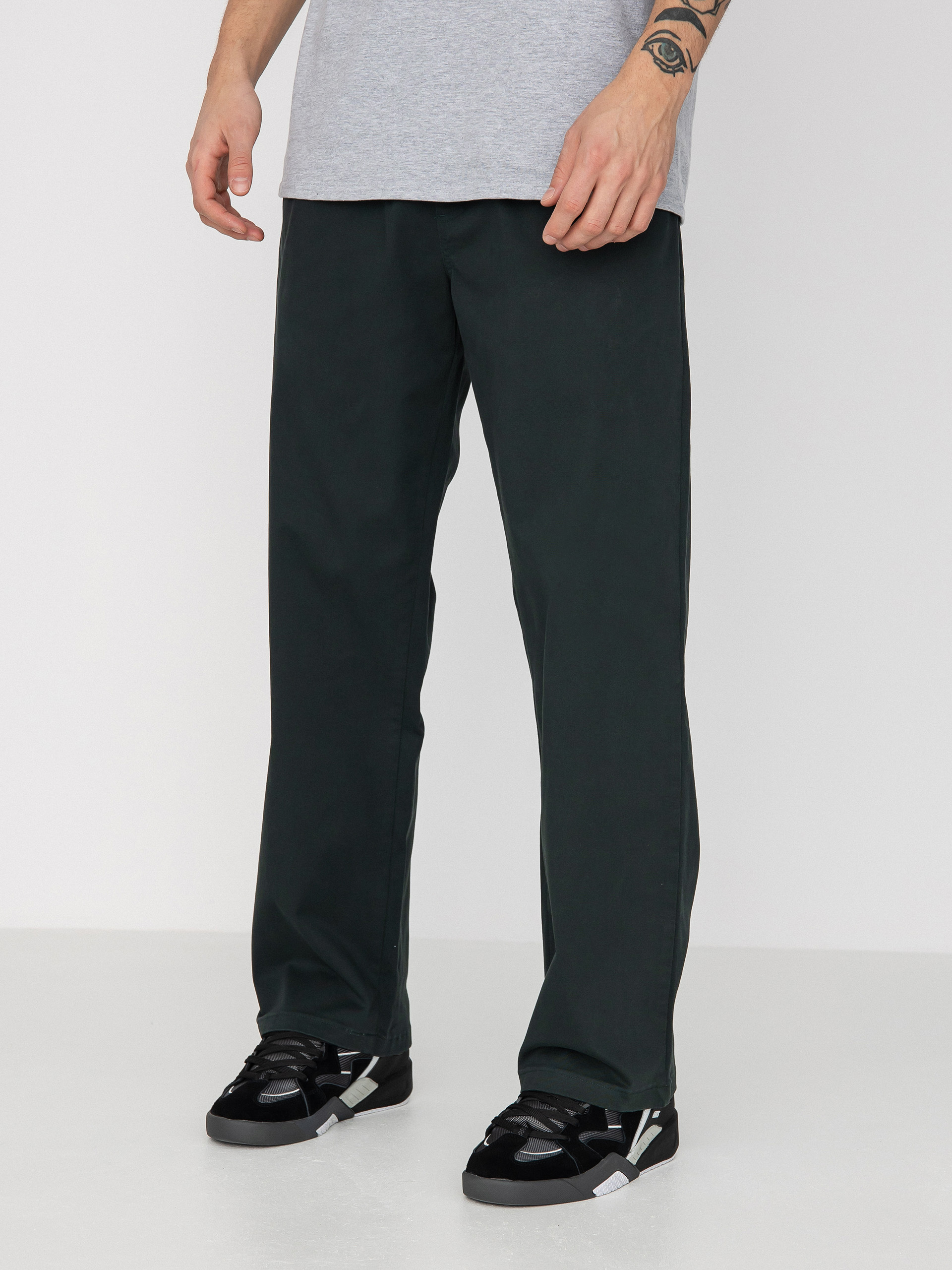 Kalhoty Malita Chino Log Sl (elastic green)
