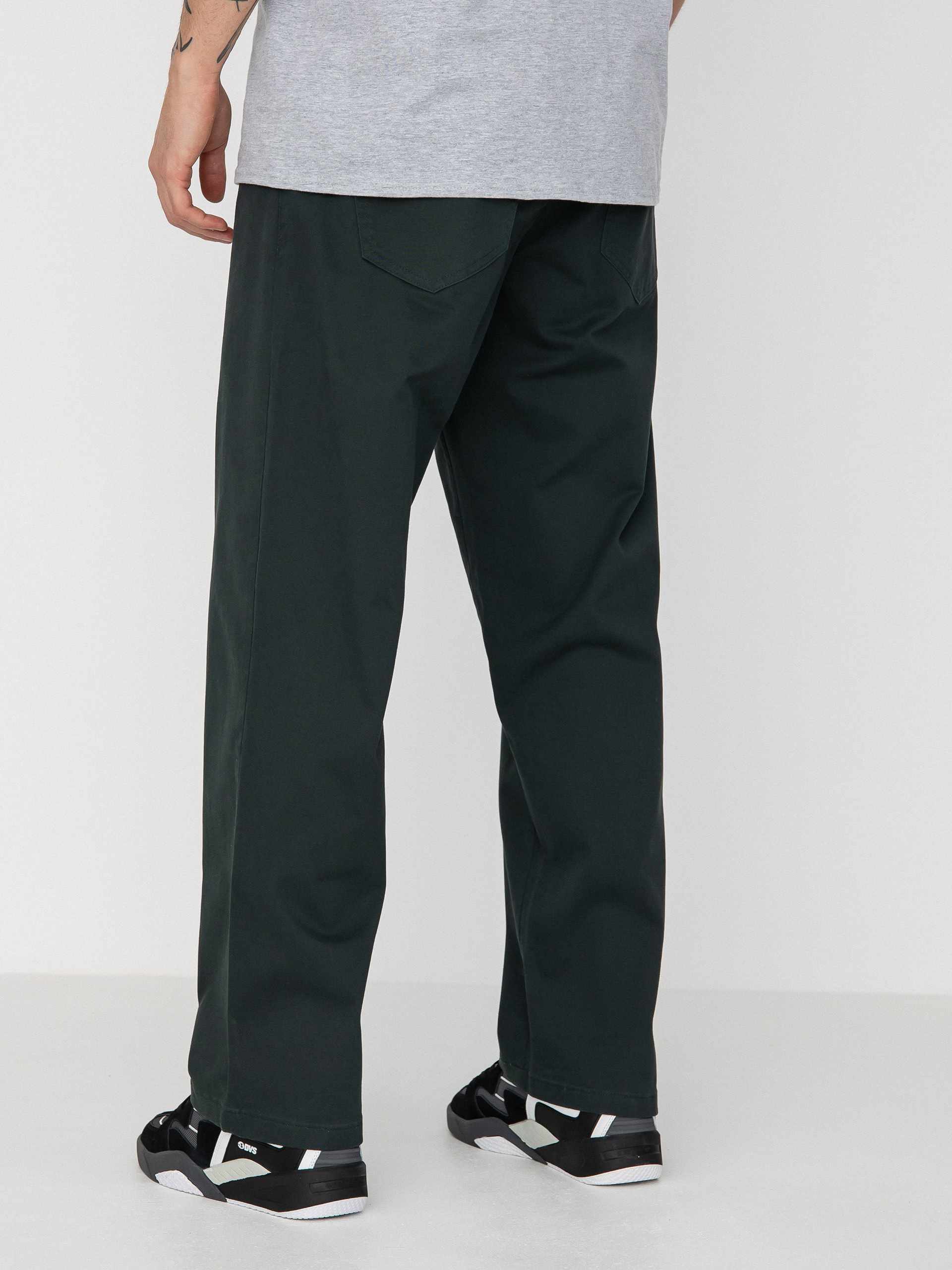 Kalhoty Malita Chino Log Sl (elastic green)