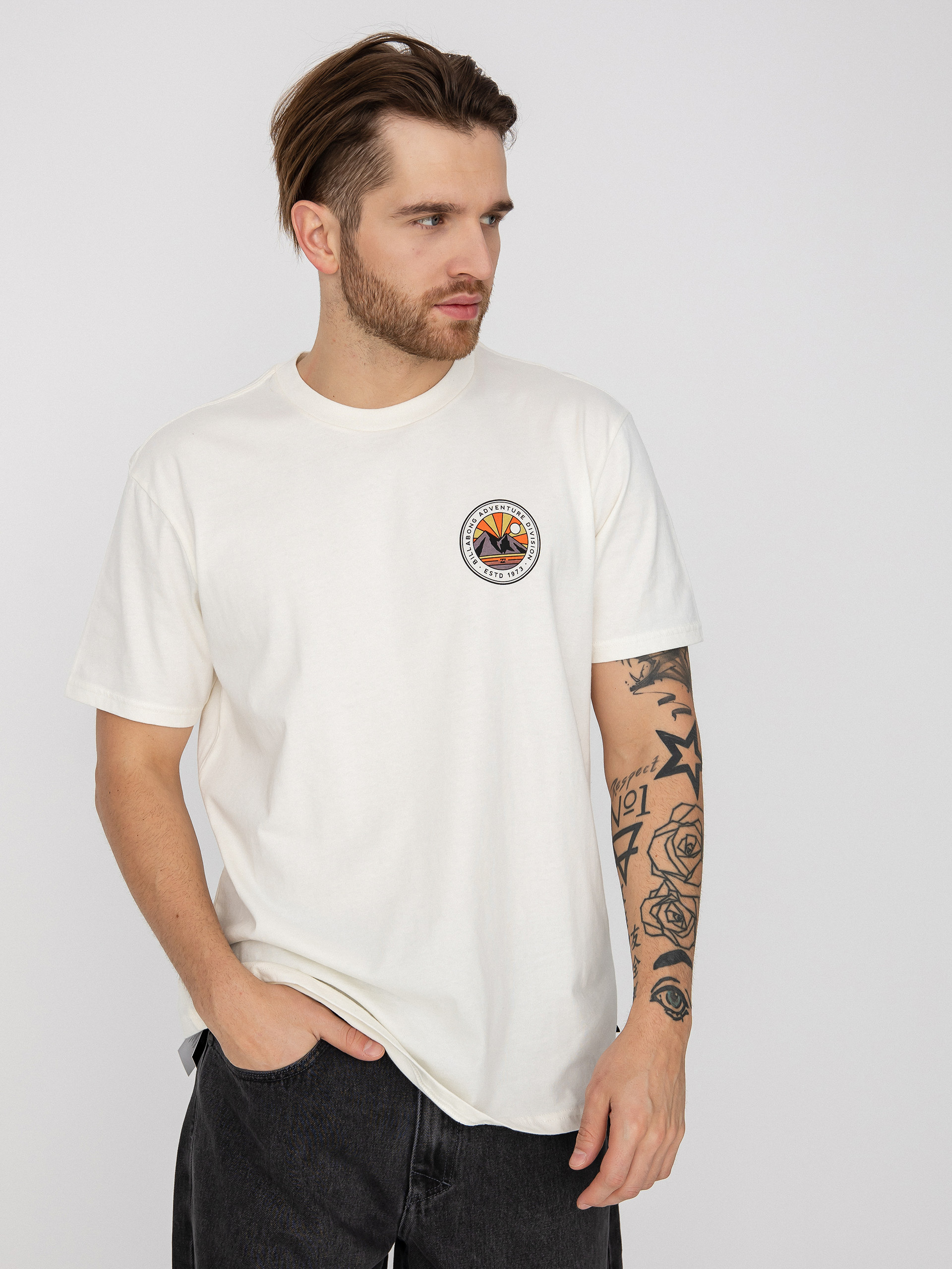 Tričko Billabong Rockies (off white)