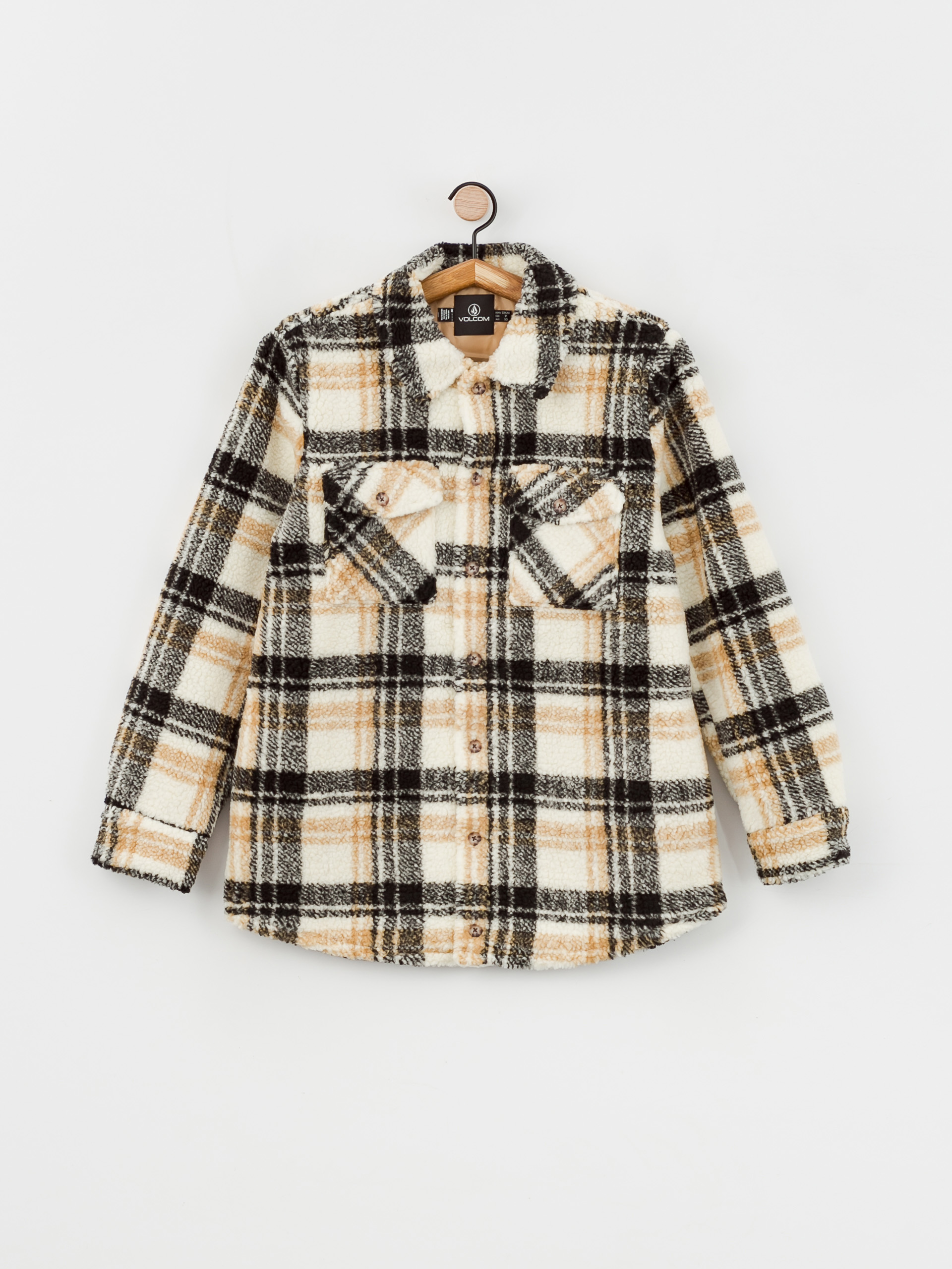 Bunda Volcom Silent Sherpa Wmn (hazelnut)