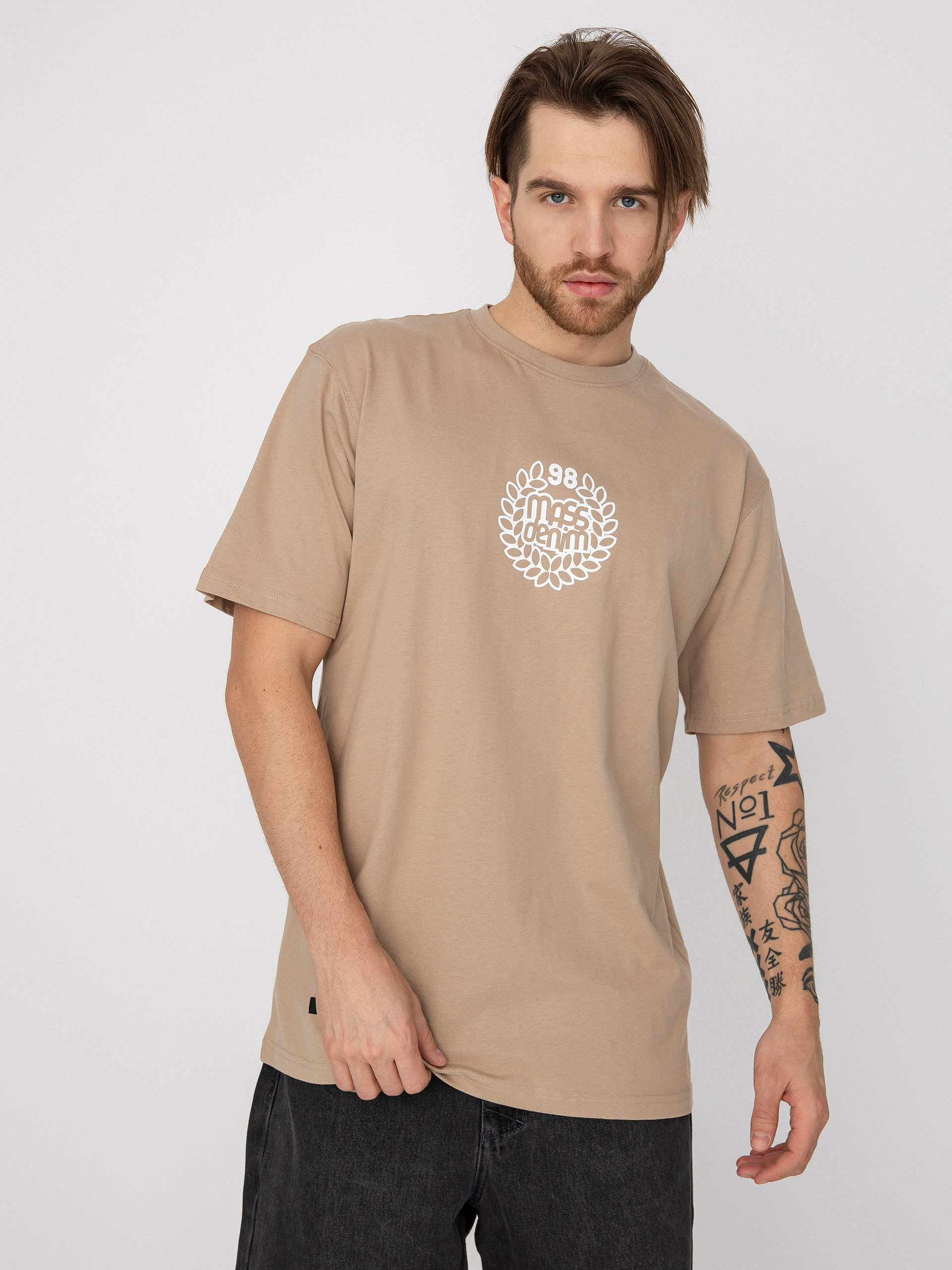 Tričko MassDnm Base (beige)