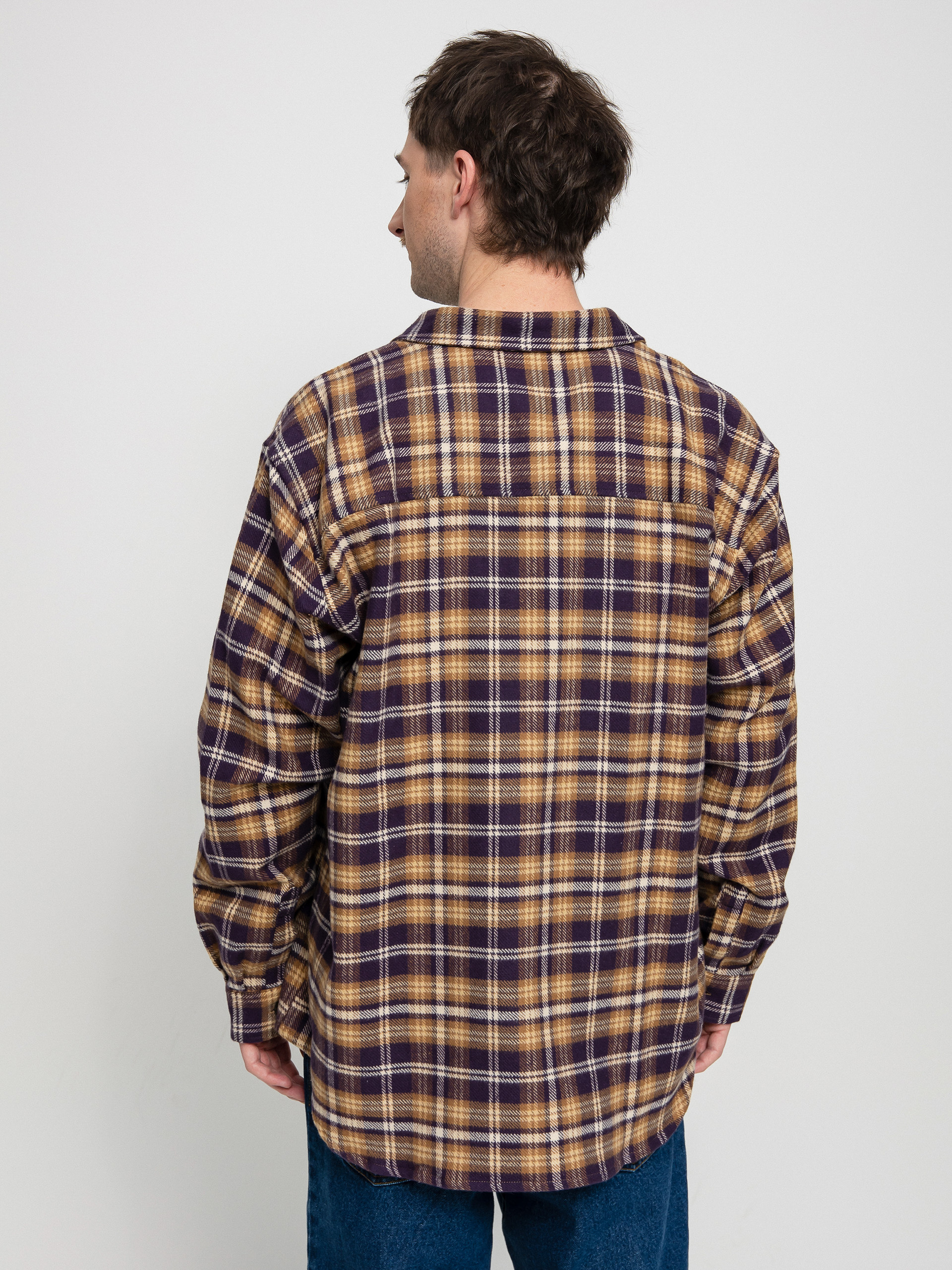 Košile Polar Skate Flannel (plum)