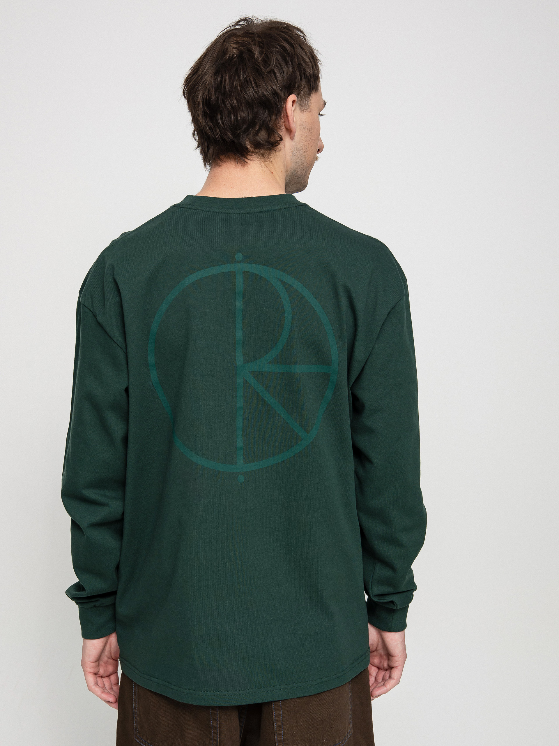 Triko Polar Skate Stroke Logo (dark green)