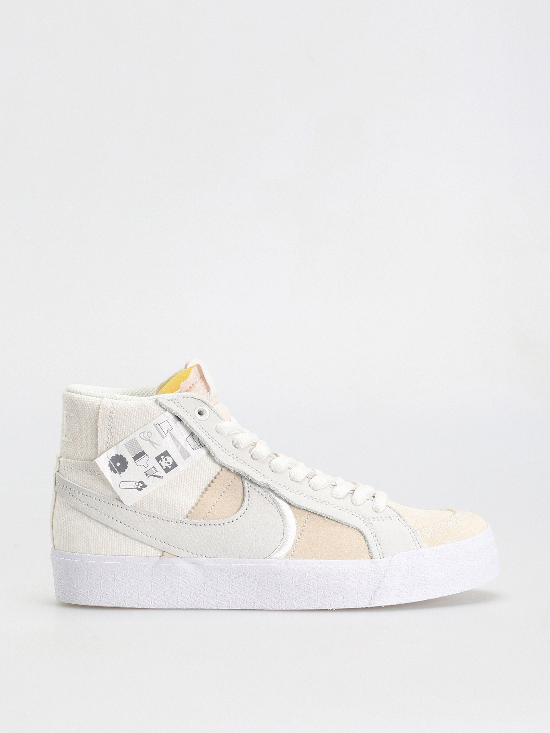 Boty Nike SB Zoom Blazer Mid Prm (summit white/summit white)