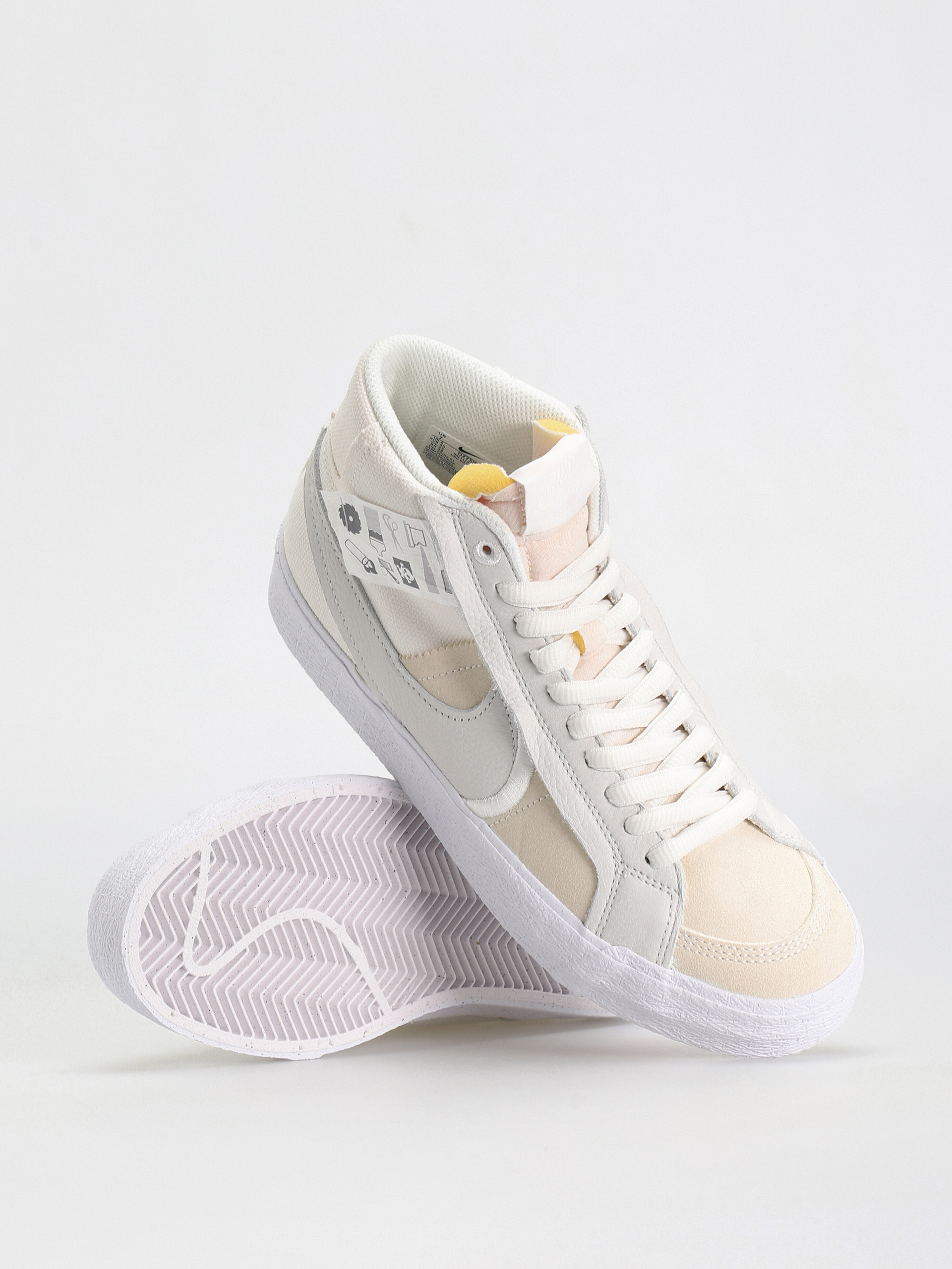 Boty Nike SB Zoom Blazer Mid Prm (summit white/summit white)