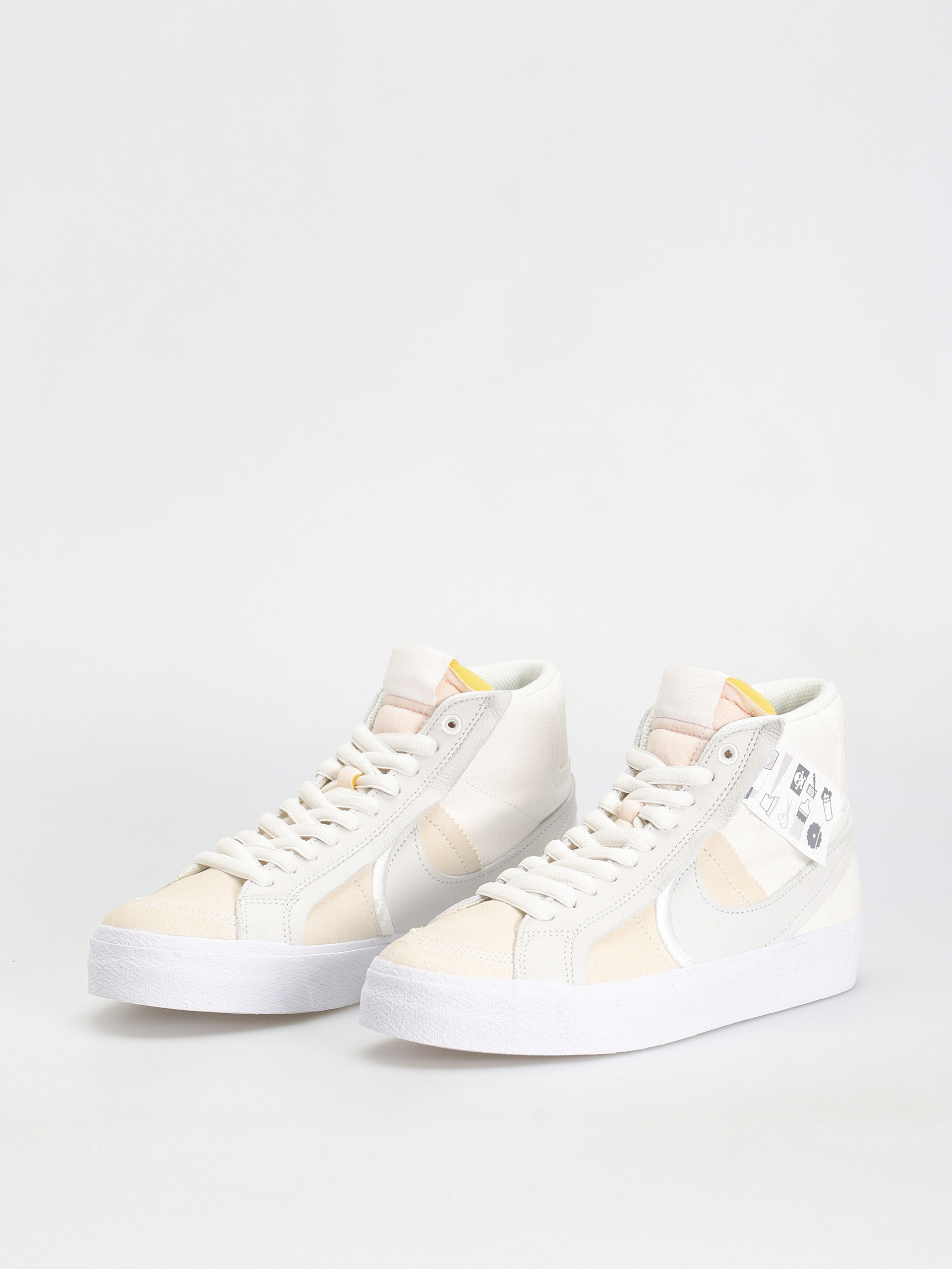 Boty Nike SB Zoom Blazer Mid Prm (summit white/summit white)