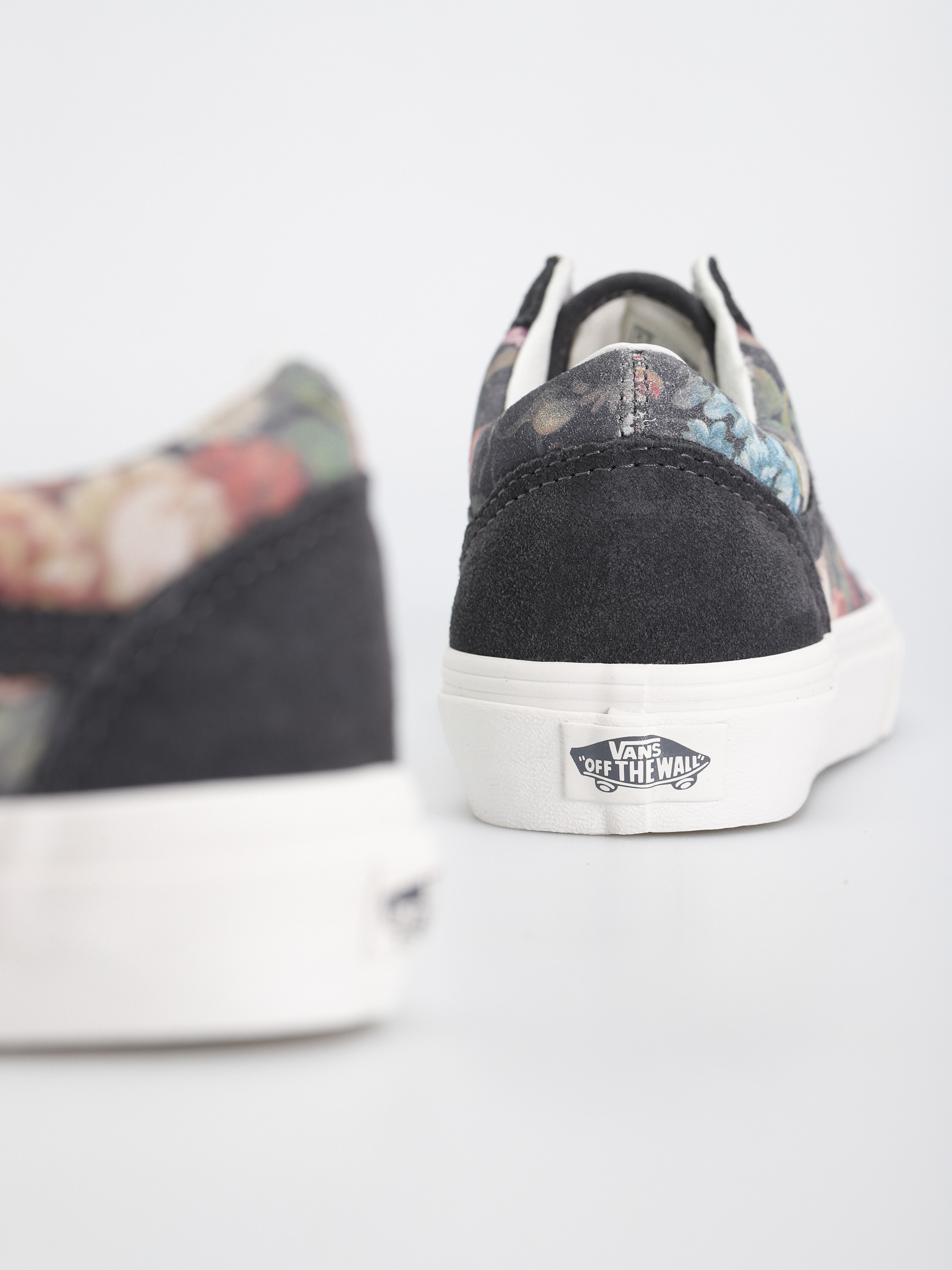 Boty Vans Old Skool (moody floral grey/white)