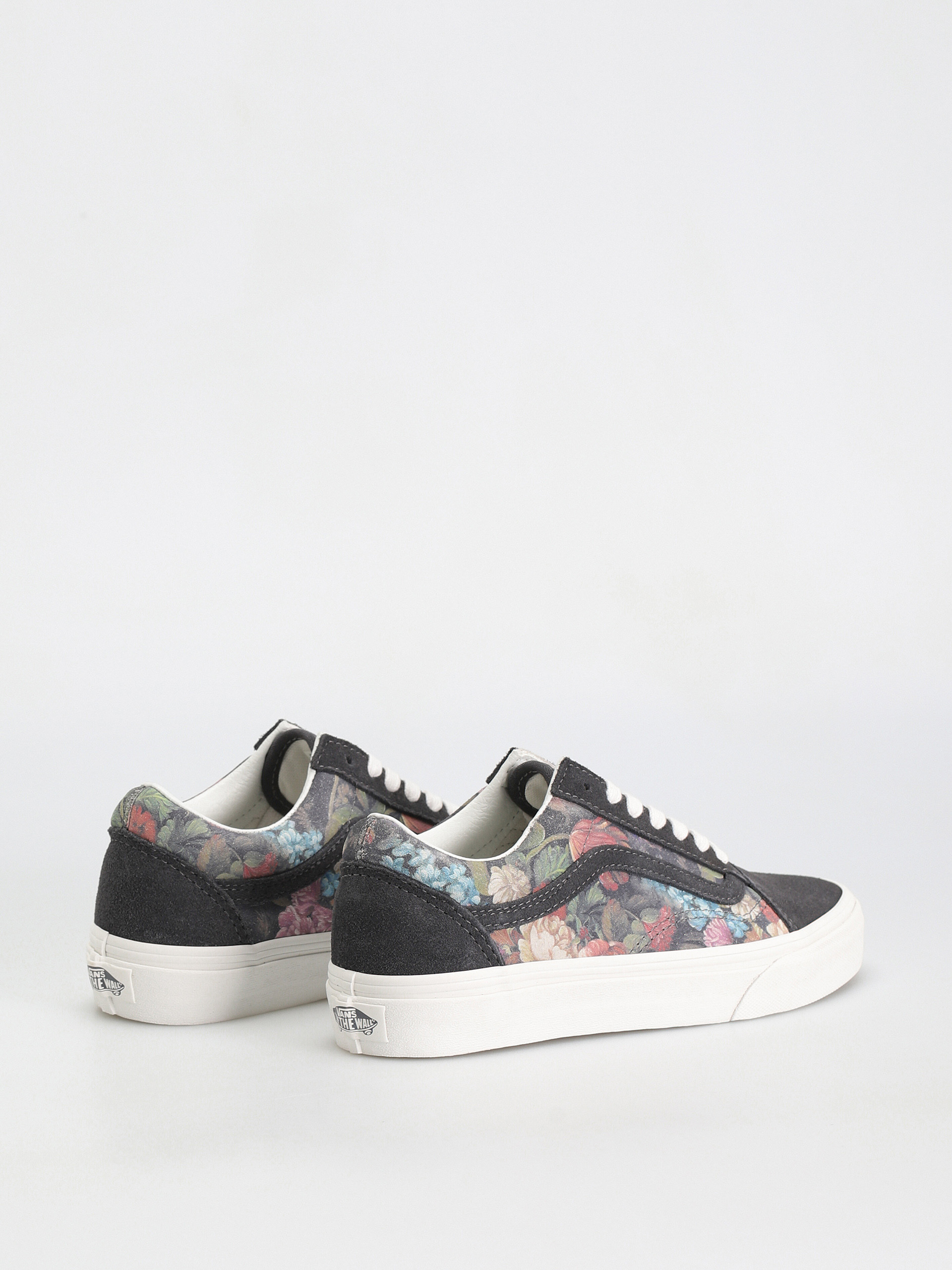 Boty Vans Old Skool (moody floral grey/white)