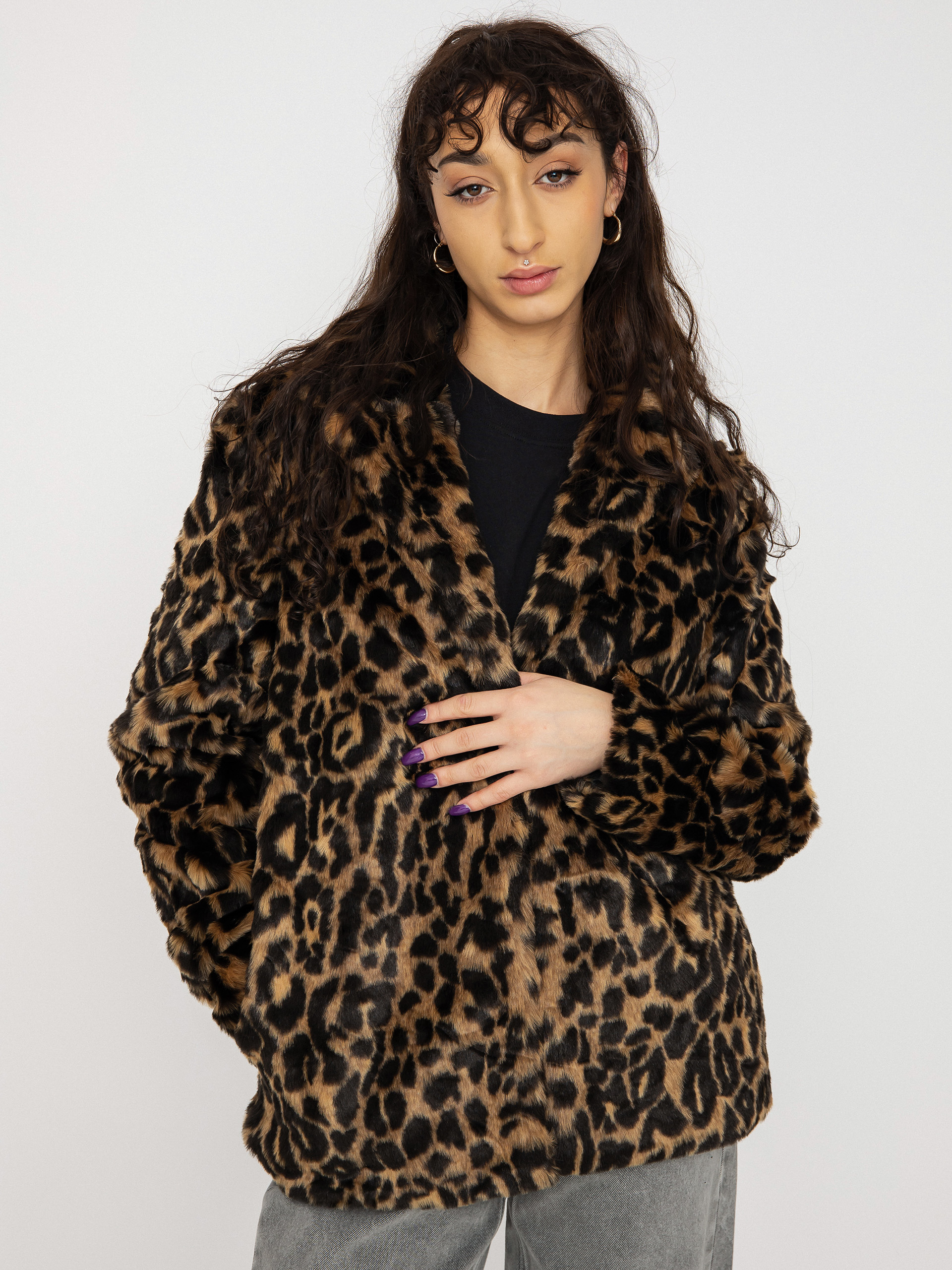 Bunda Volcom Stonewild Wmn (animal print)