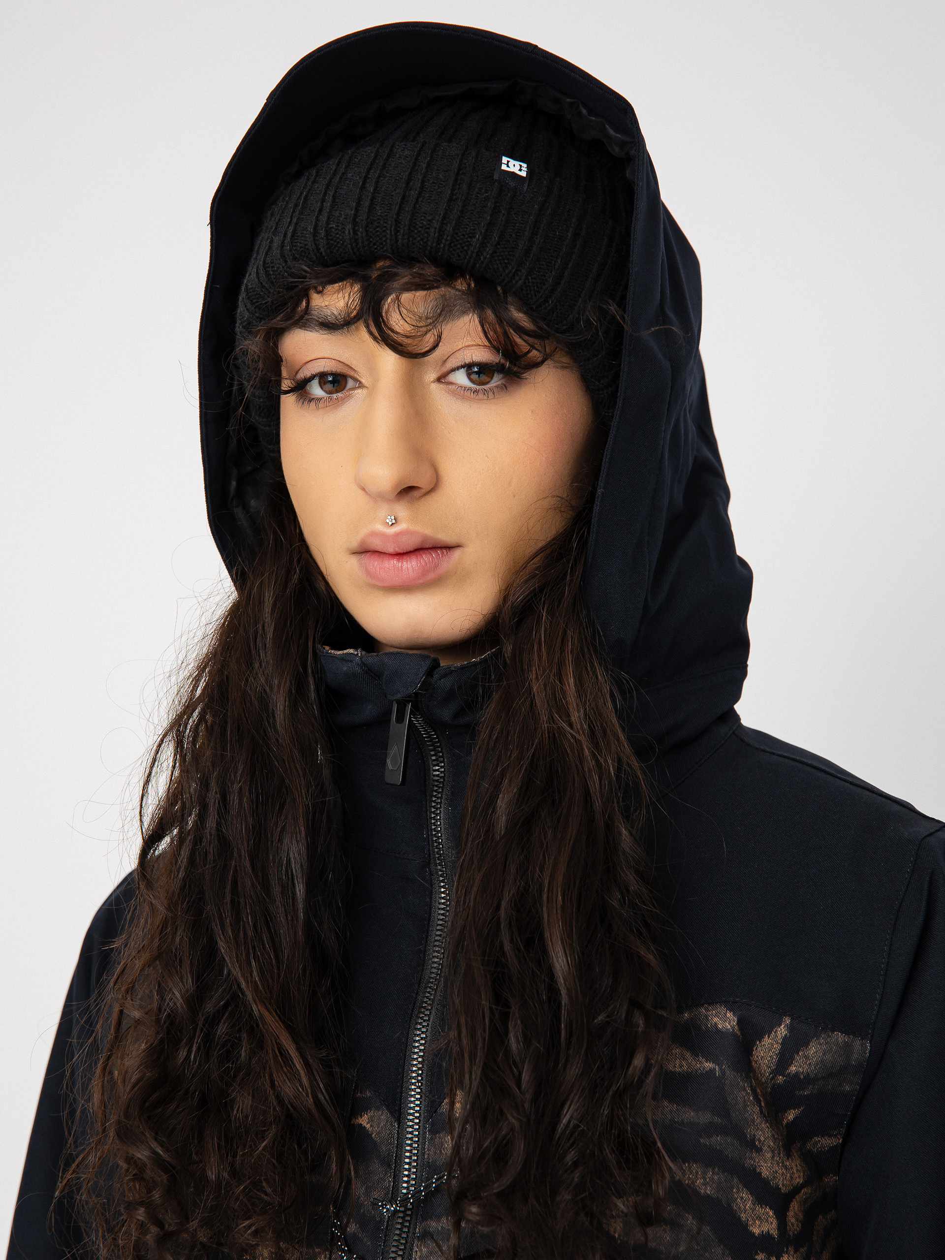 Dámská Snowboardová bunda Volcom Shelter 3D Stretch (tiger print)