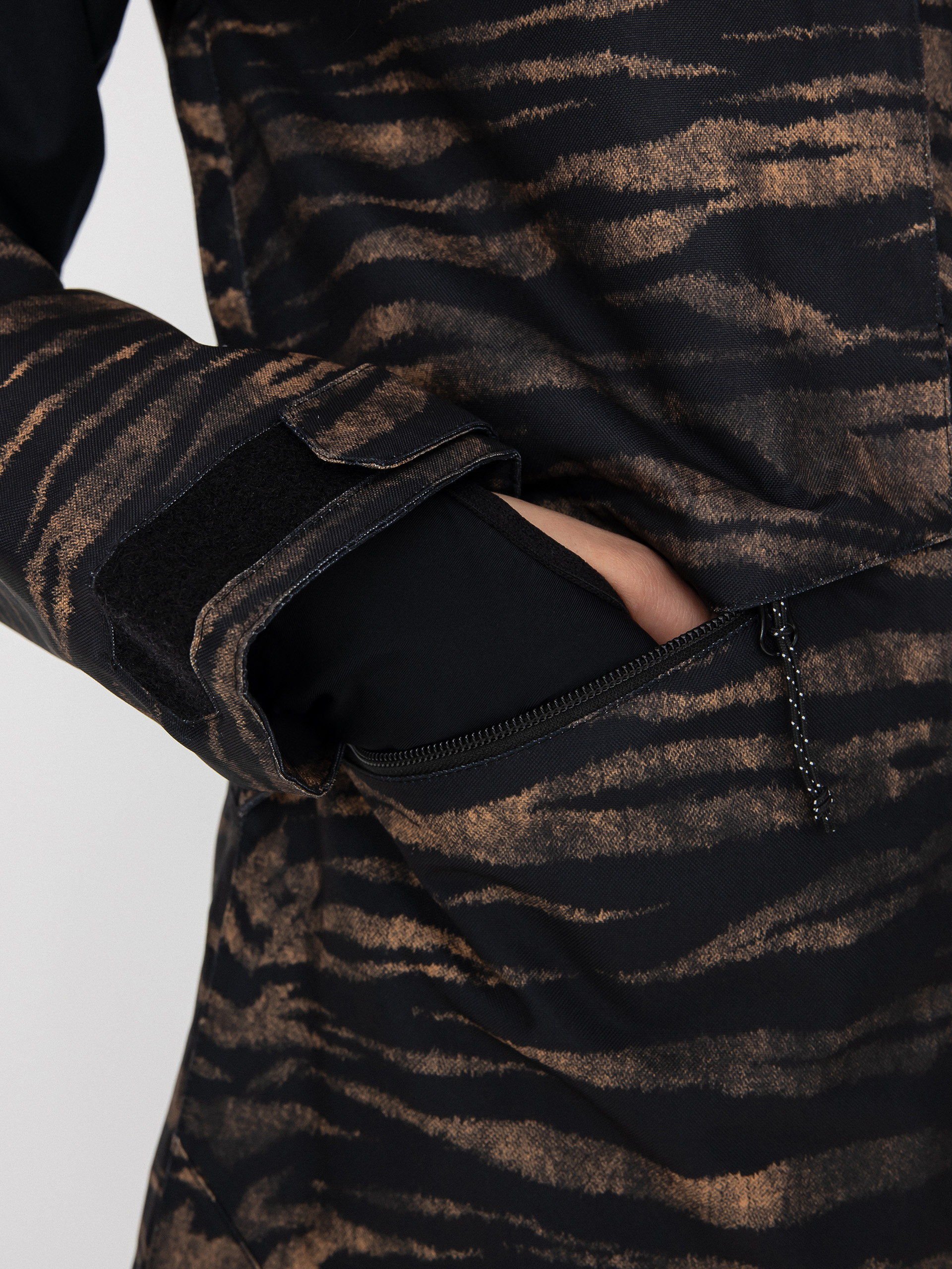 Dámská Snowboardová bunda Volcom Shelter 3D Stretch (tiger print)