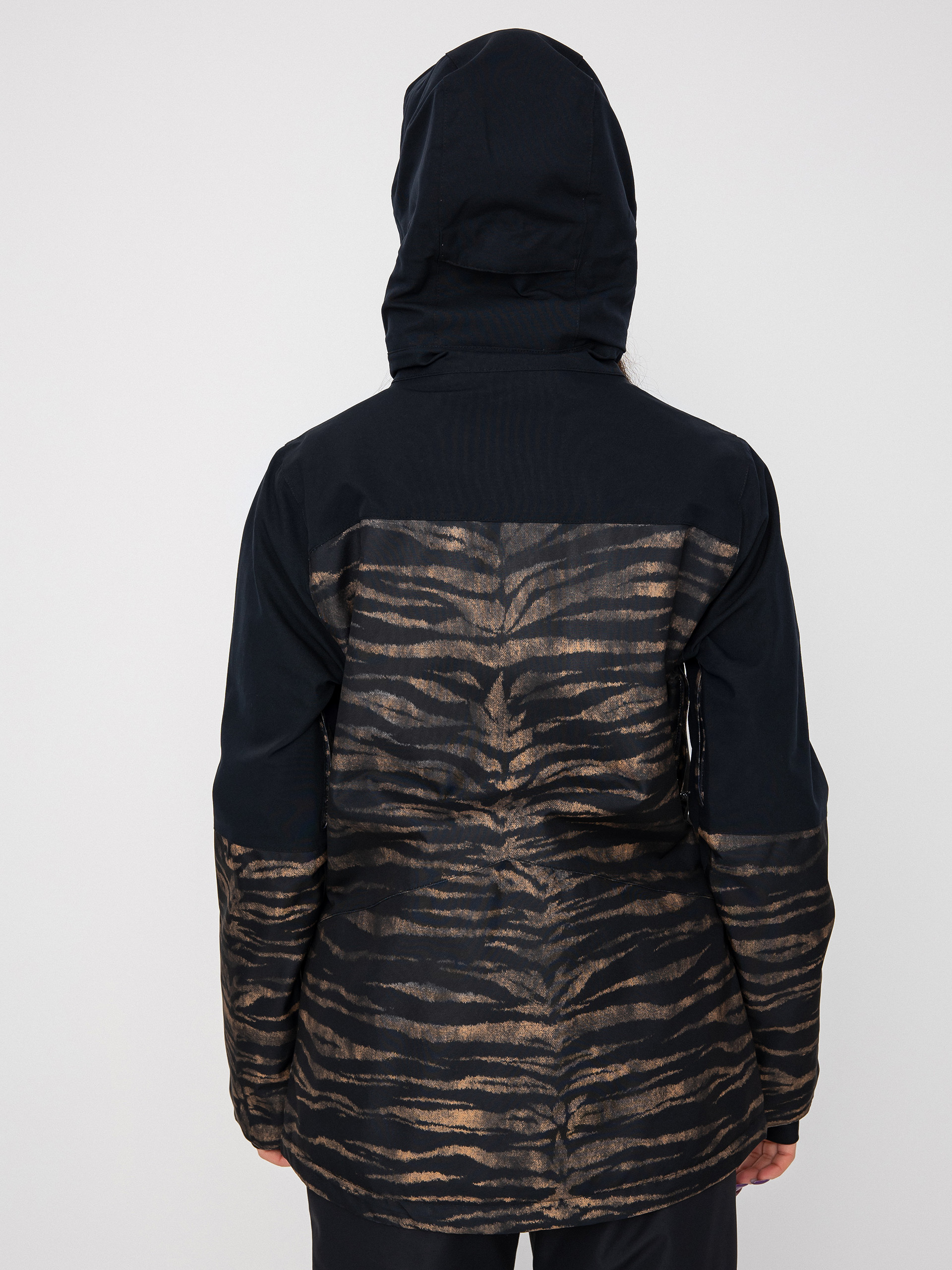Dámská Snowboardová bunda Volcom Shelter 3D Stretch (tiger print)