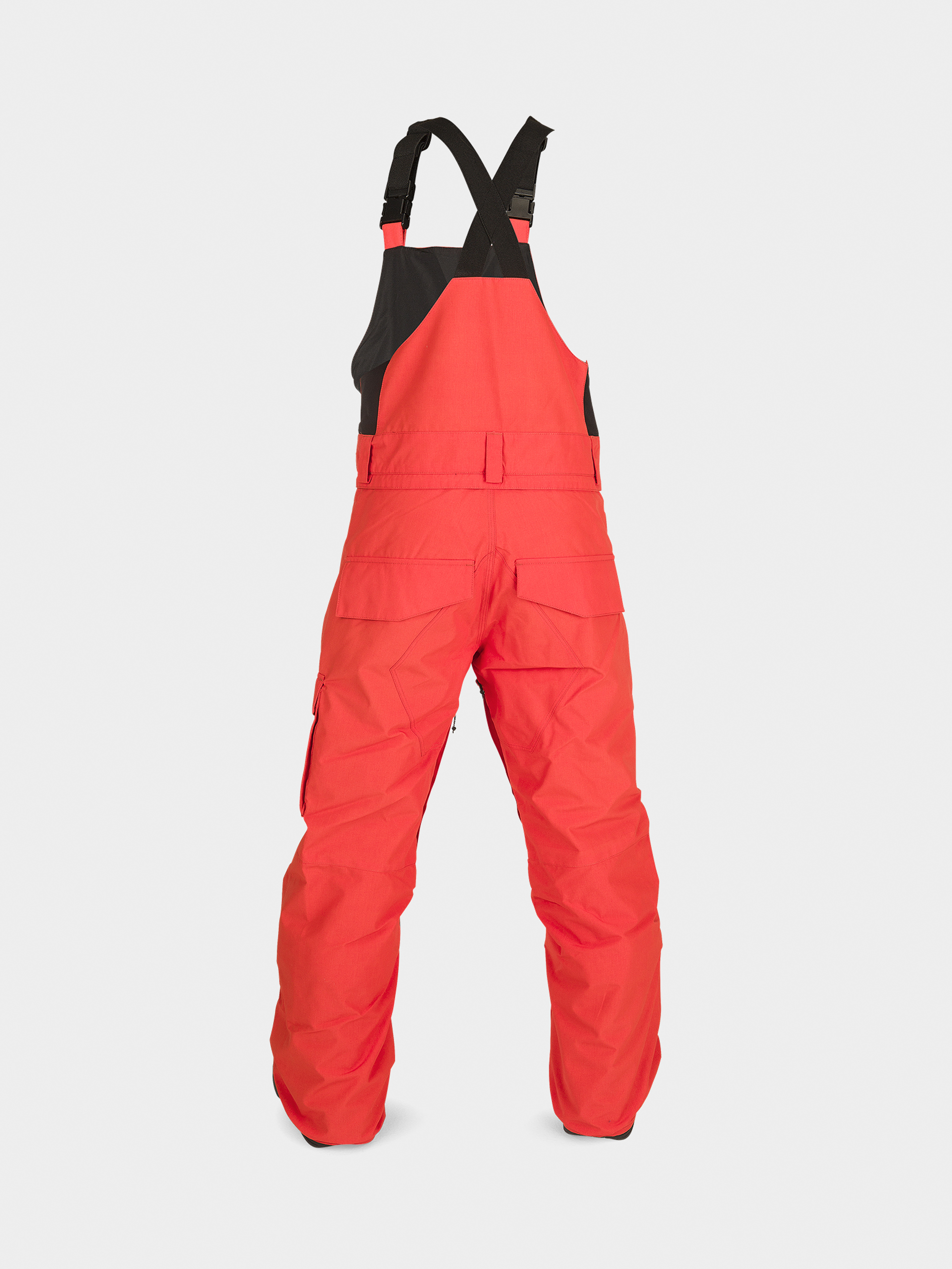 Snowboardové kalhoty  Volcom Barkley Ins Bib Overall JR (orange shock)