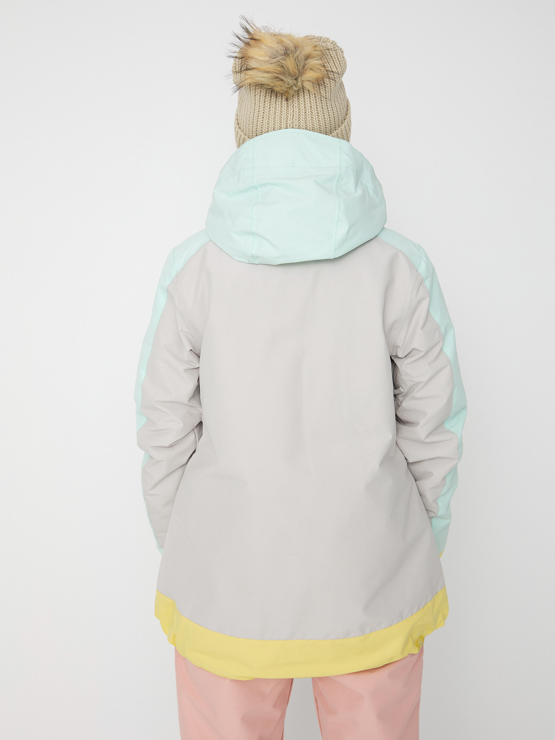 Dámská Snowboardová bunda Roxy Ravine Hoodie (gray violet)