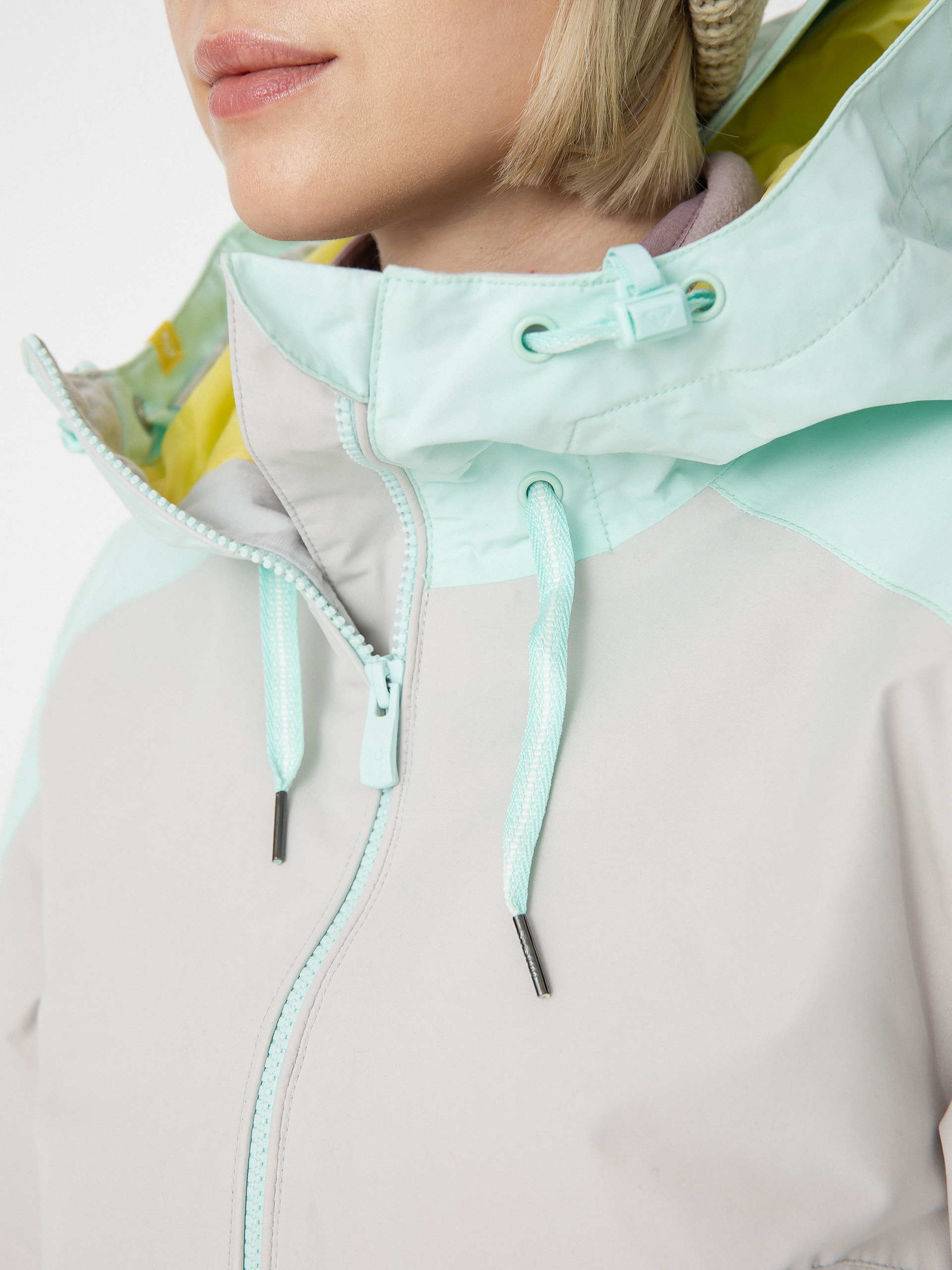 Dámská Snowboardová bunda Roxy Ravine Hoodie (gray violet)