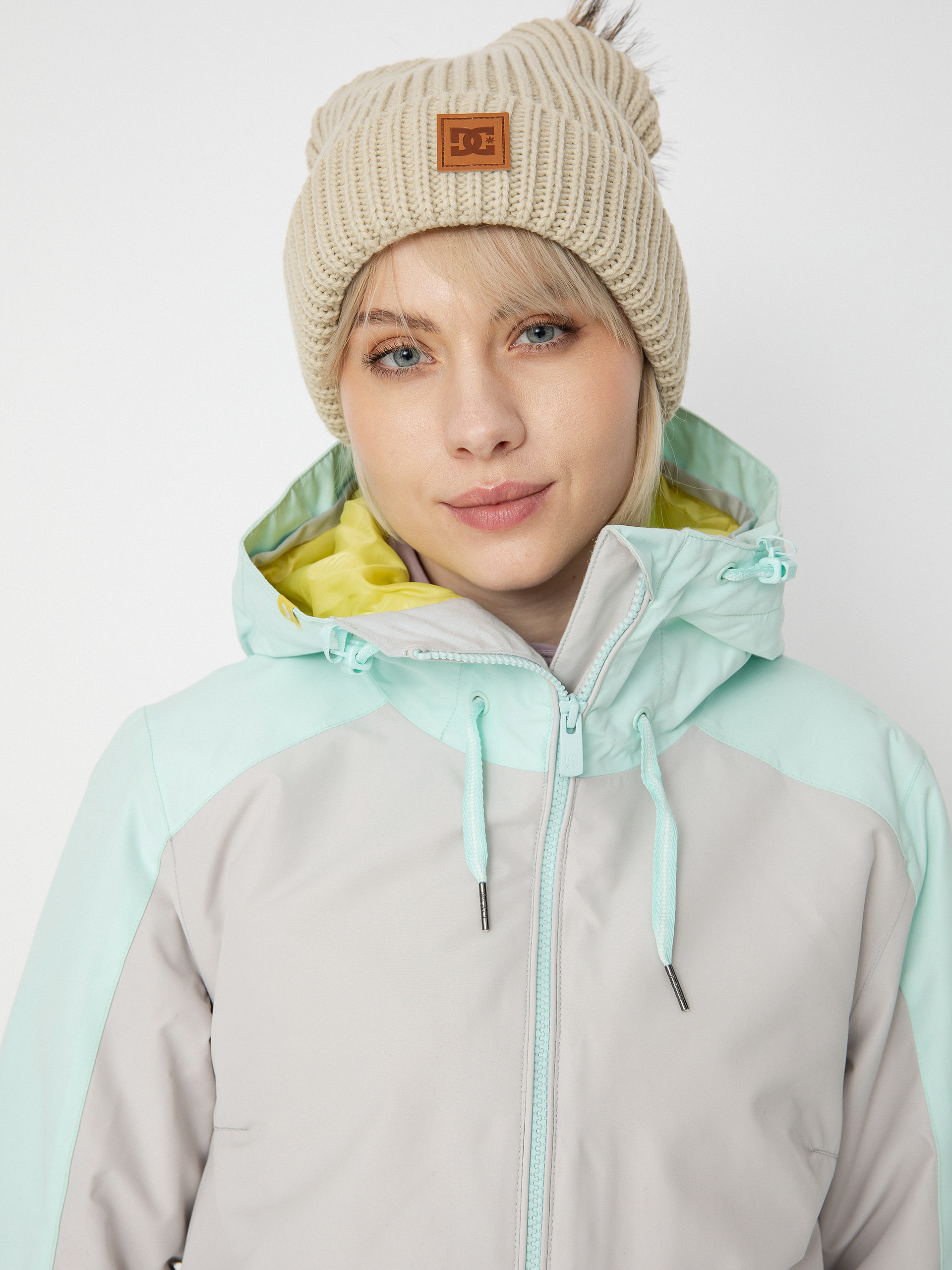 Dámská Snowboardová bunda Roxy Ravine Hoodie (gray violet)