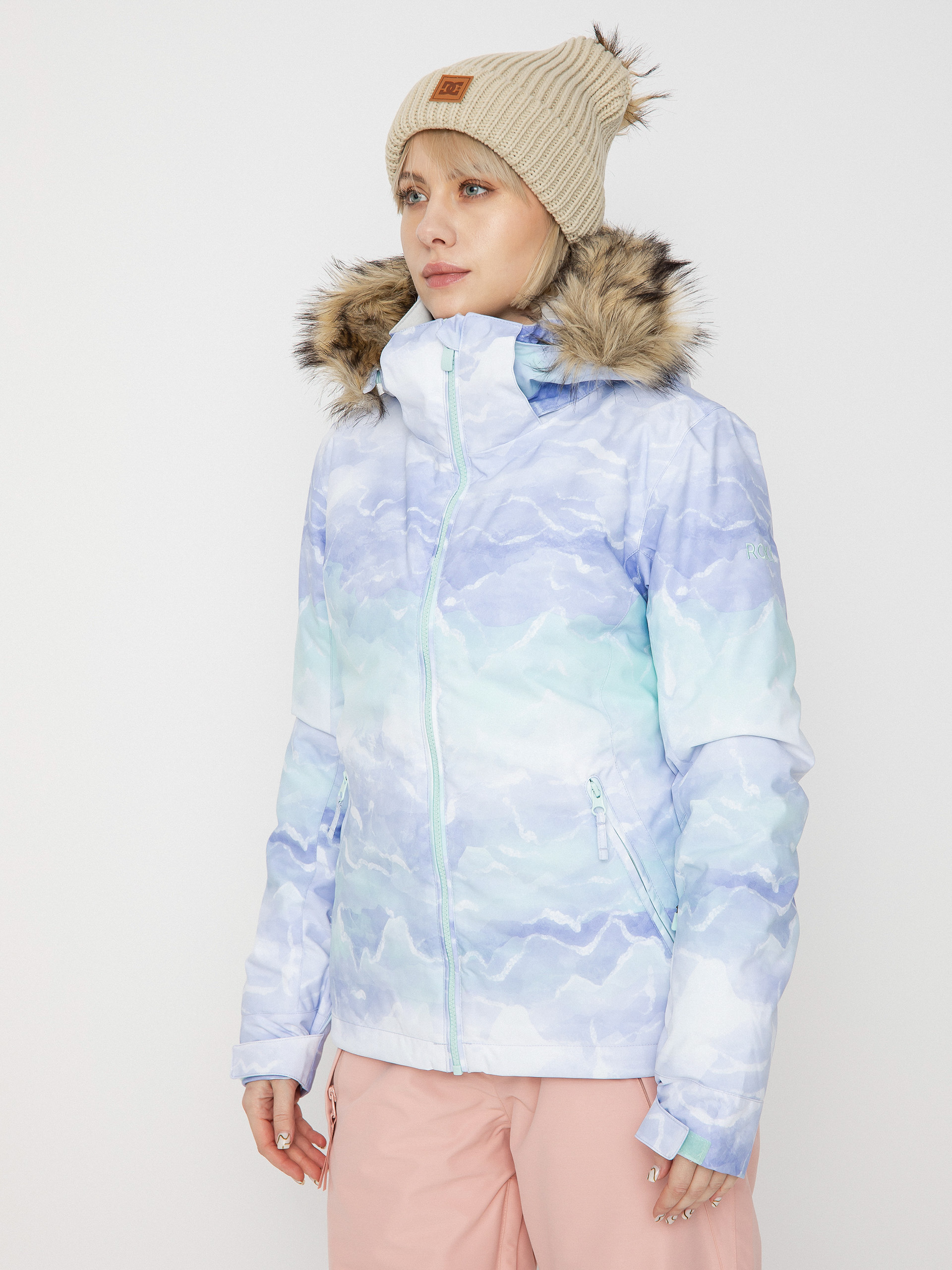 Dámská Snowboardová bunda Roxy Jet Ski Se (fair aqua seous)