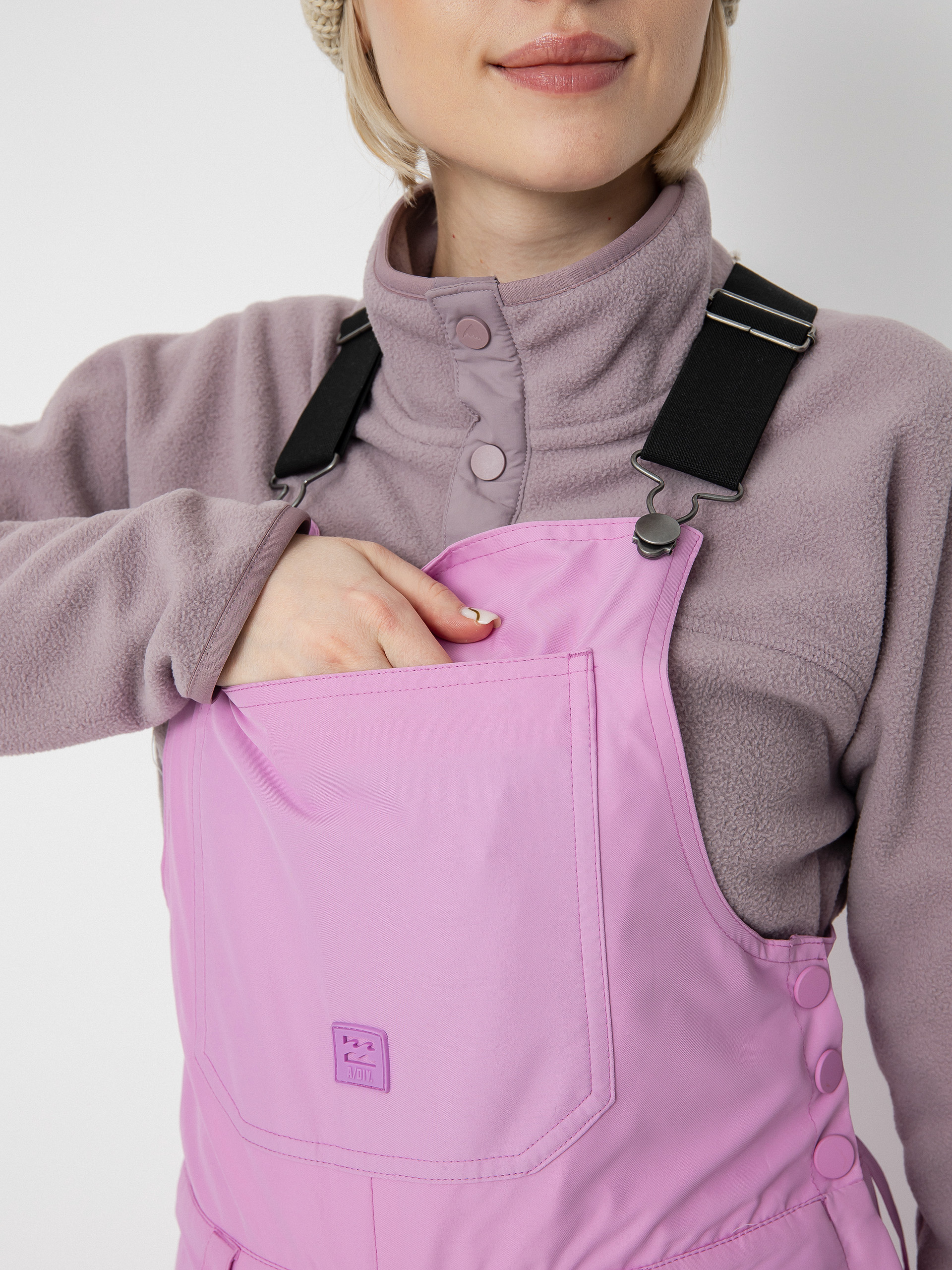 Dámské Snowboardové kalhoty  Billabong Adiv Riva Bib (lavender field)