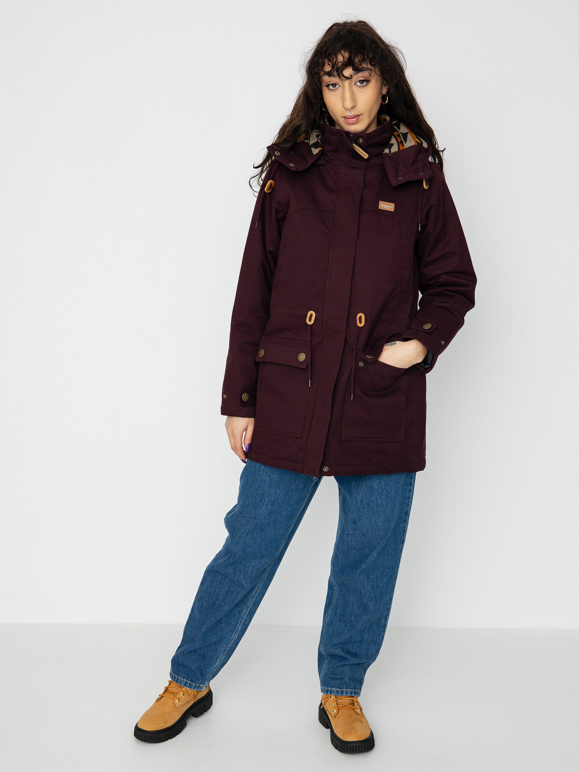 Bunda Iriedaily Koerte Sherpa Parka Wmn (nightfall)