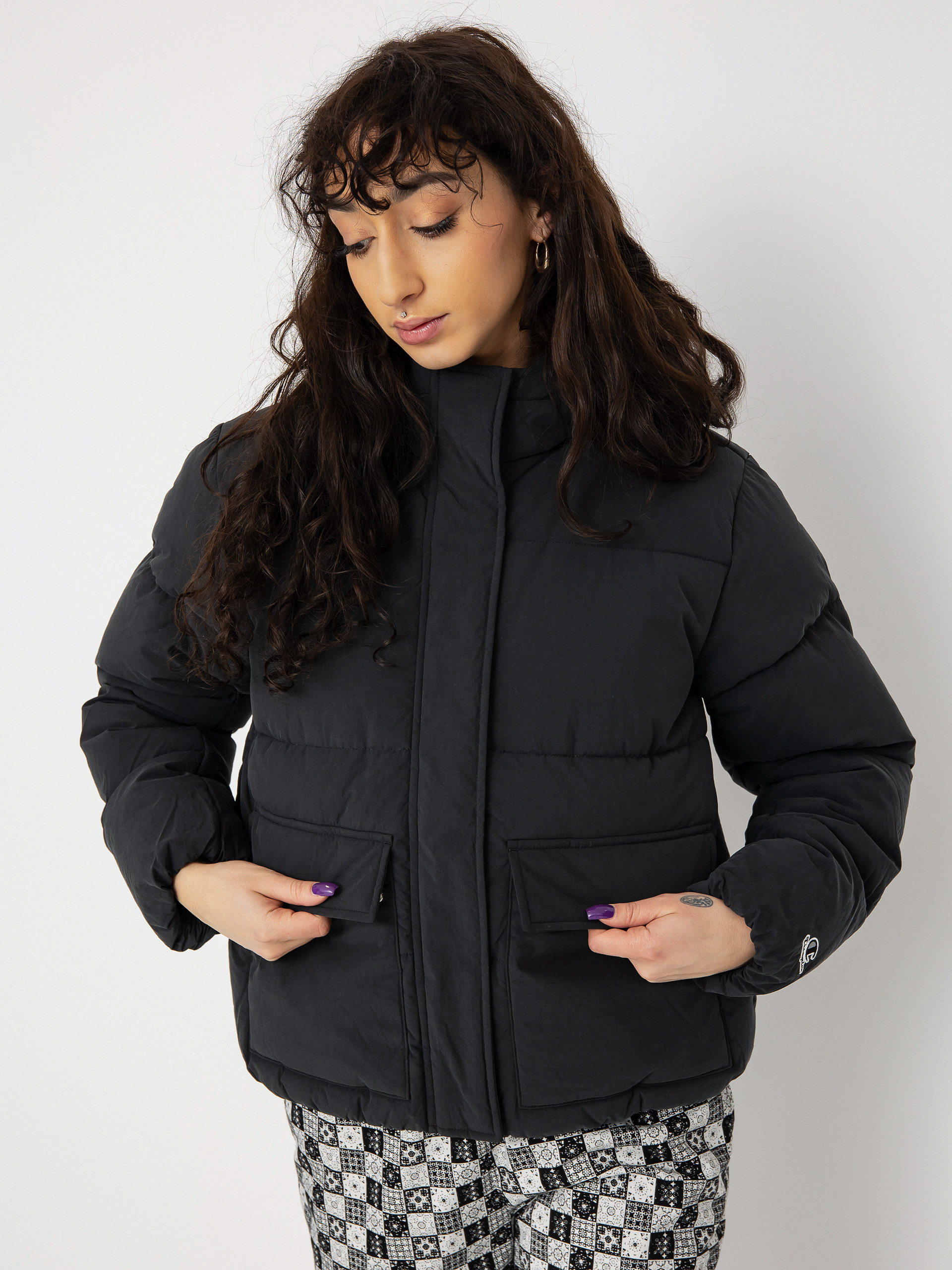 Bunda Champion Hooded Jacket 115758 Wmn (nbk)