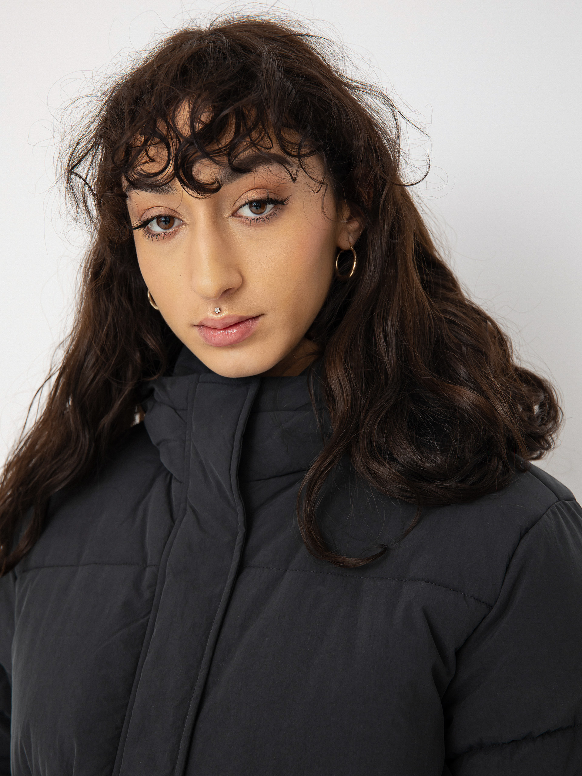 Bunda Champion Hooded Jacket 115758 Wmn (nbk)