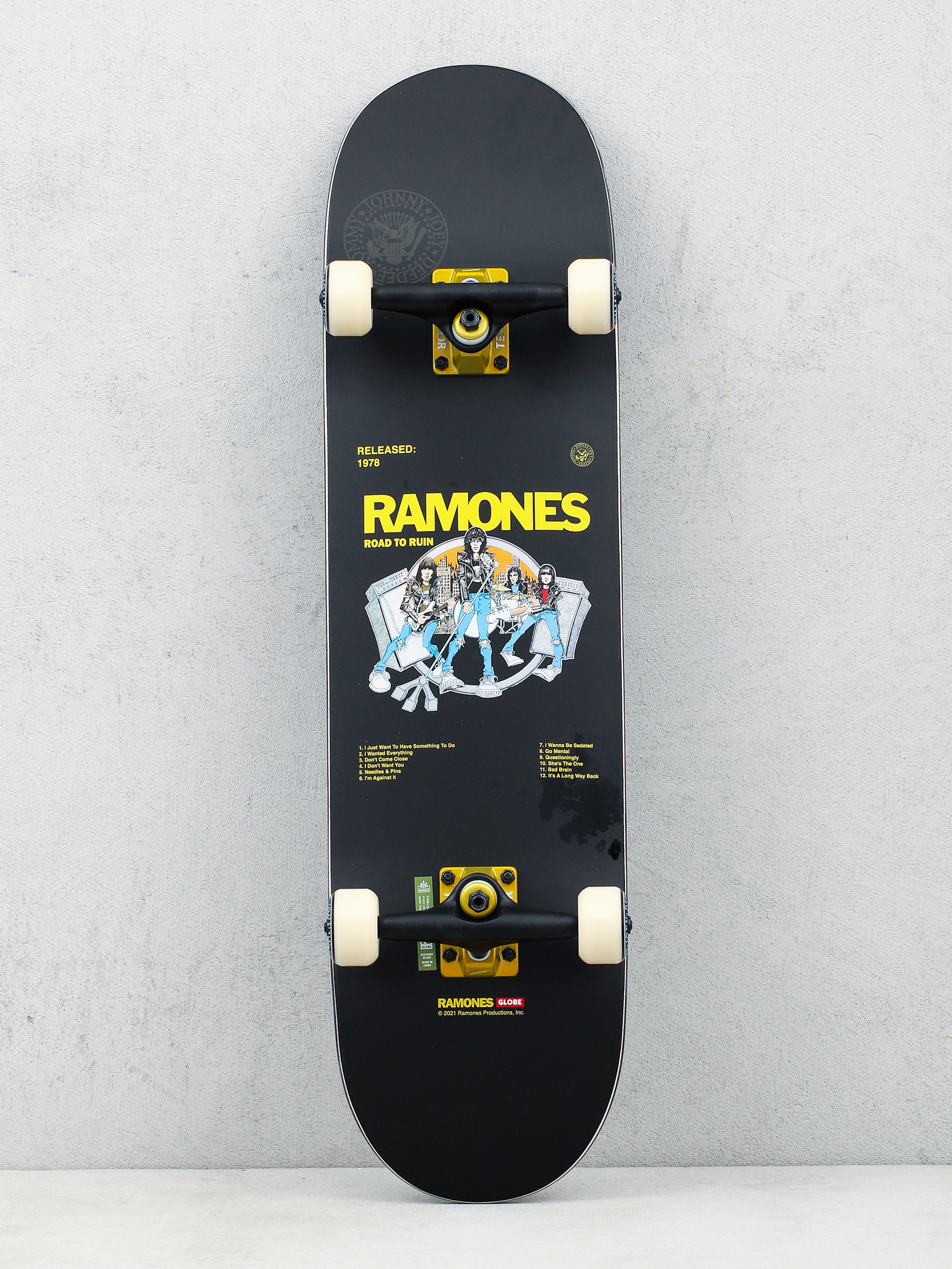 Skateboard Globe G2 Ramones (road to ruin)