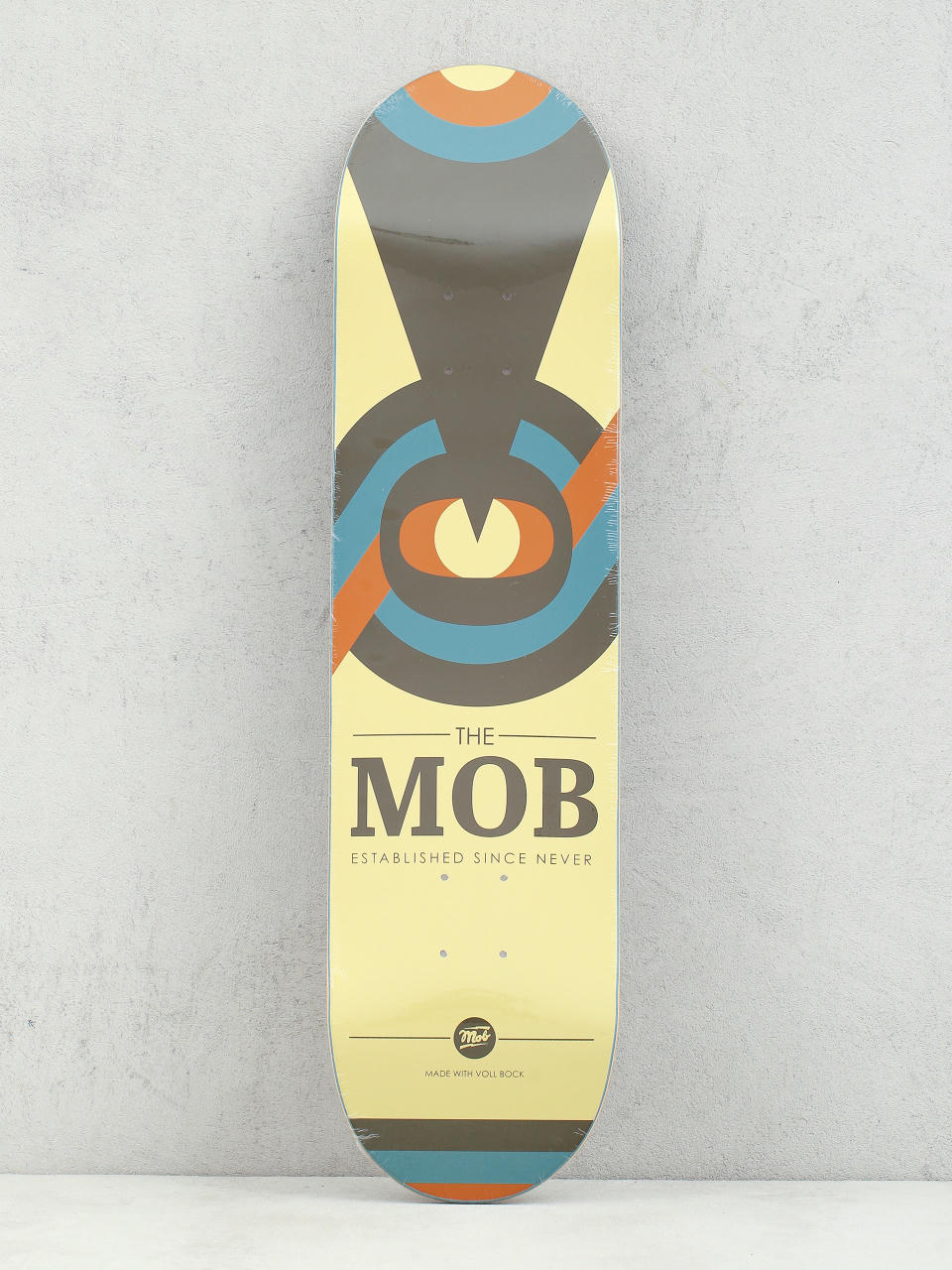 Deska Mob Skateboards Eyechart (yellow)