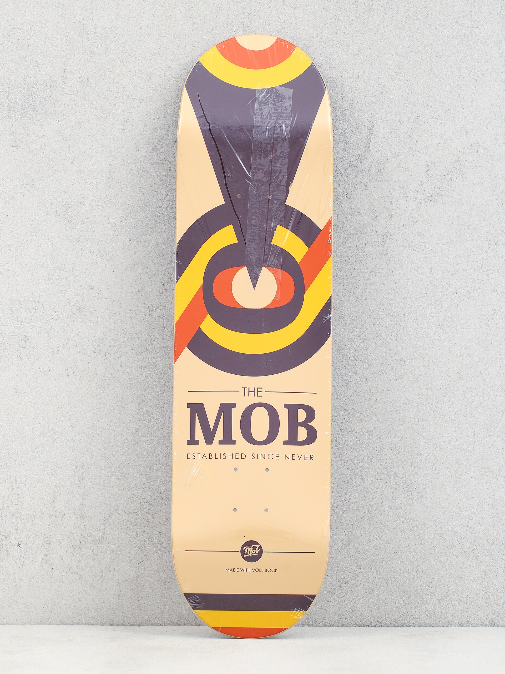 Deska Mob Skateboards Eyechart (sand)