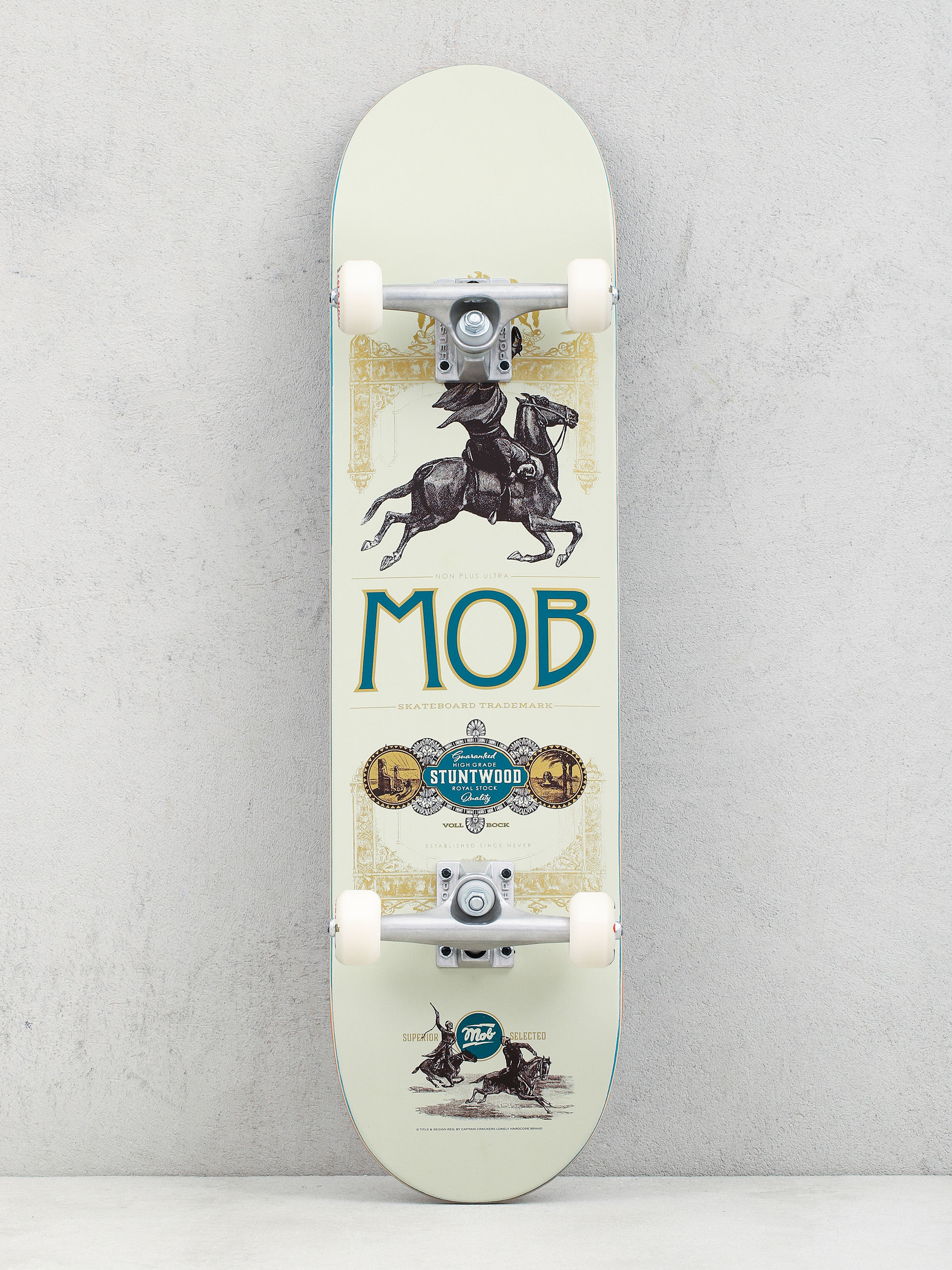 Skateboard Mob Skateboards Horsemen (beige)