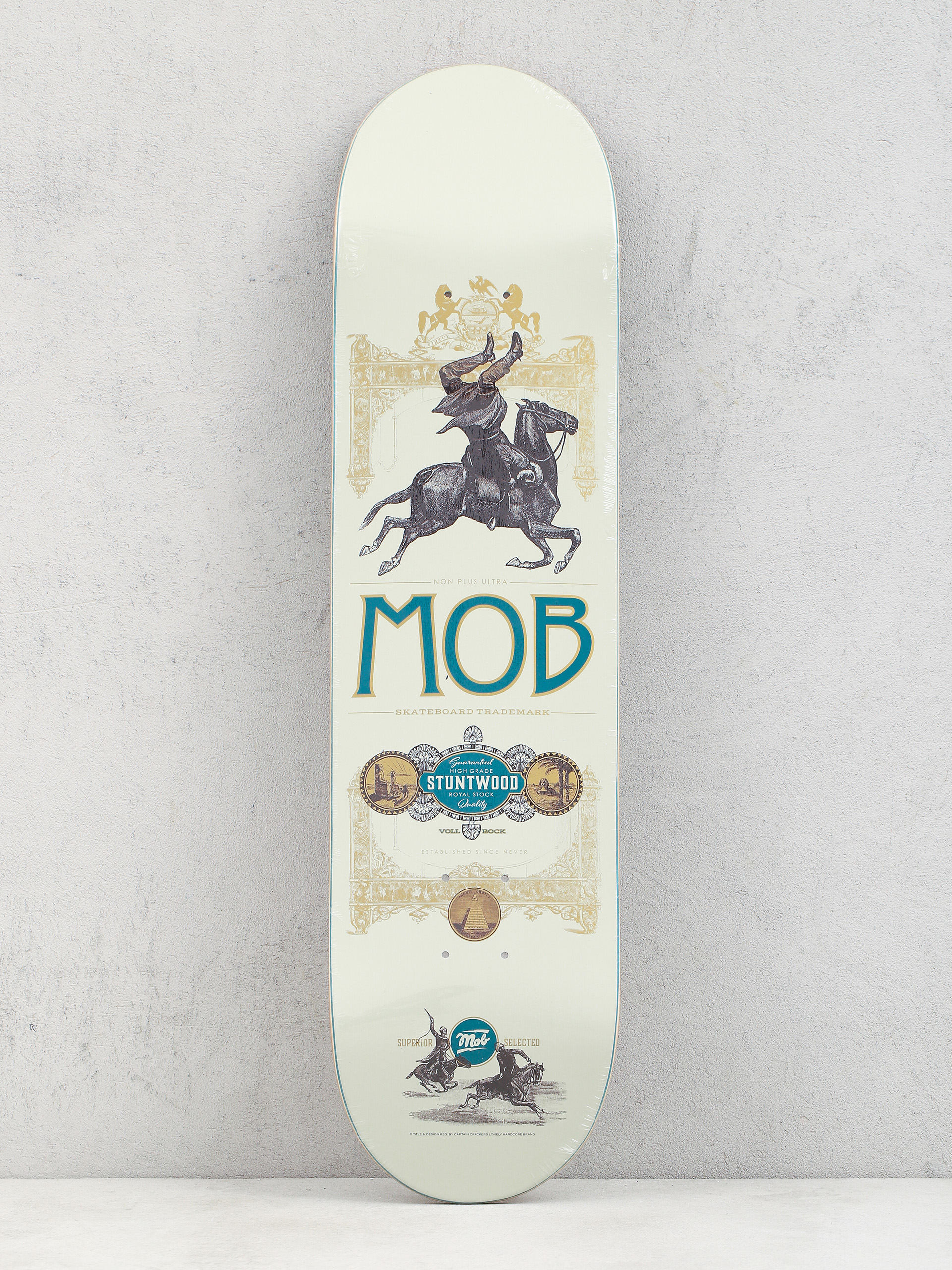 Deska Mob Skateboards Horsemen (beige)