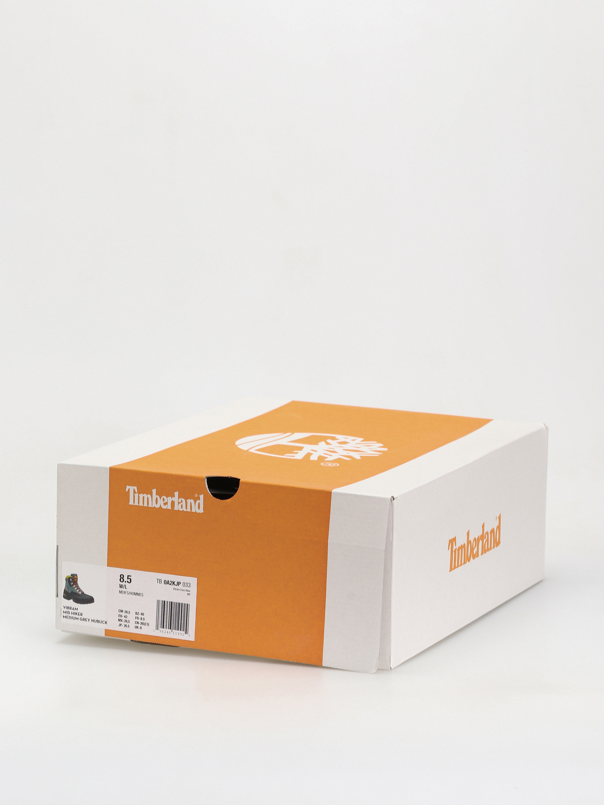 Boty Timberland Vibram Euro Hiker Wp (medium grey nubuck)