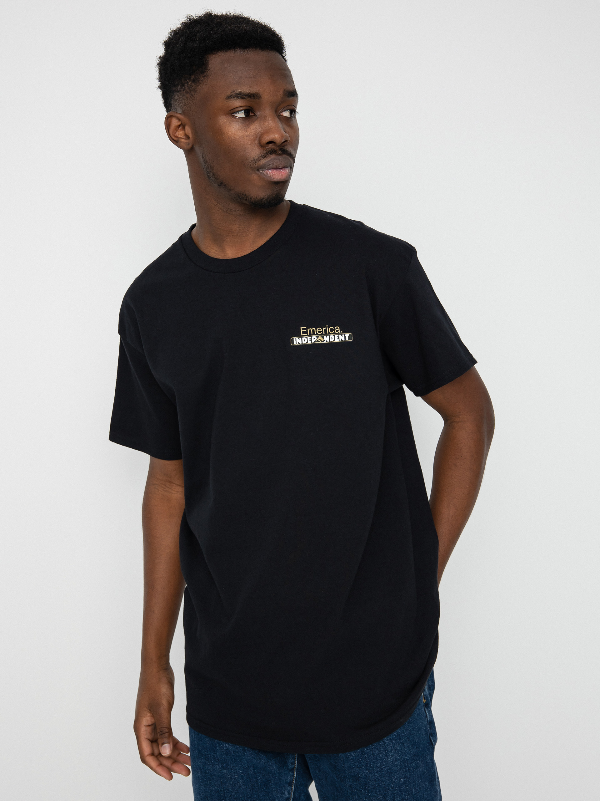 Tričko Emerica X Indy Bar (black)