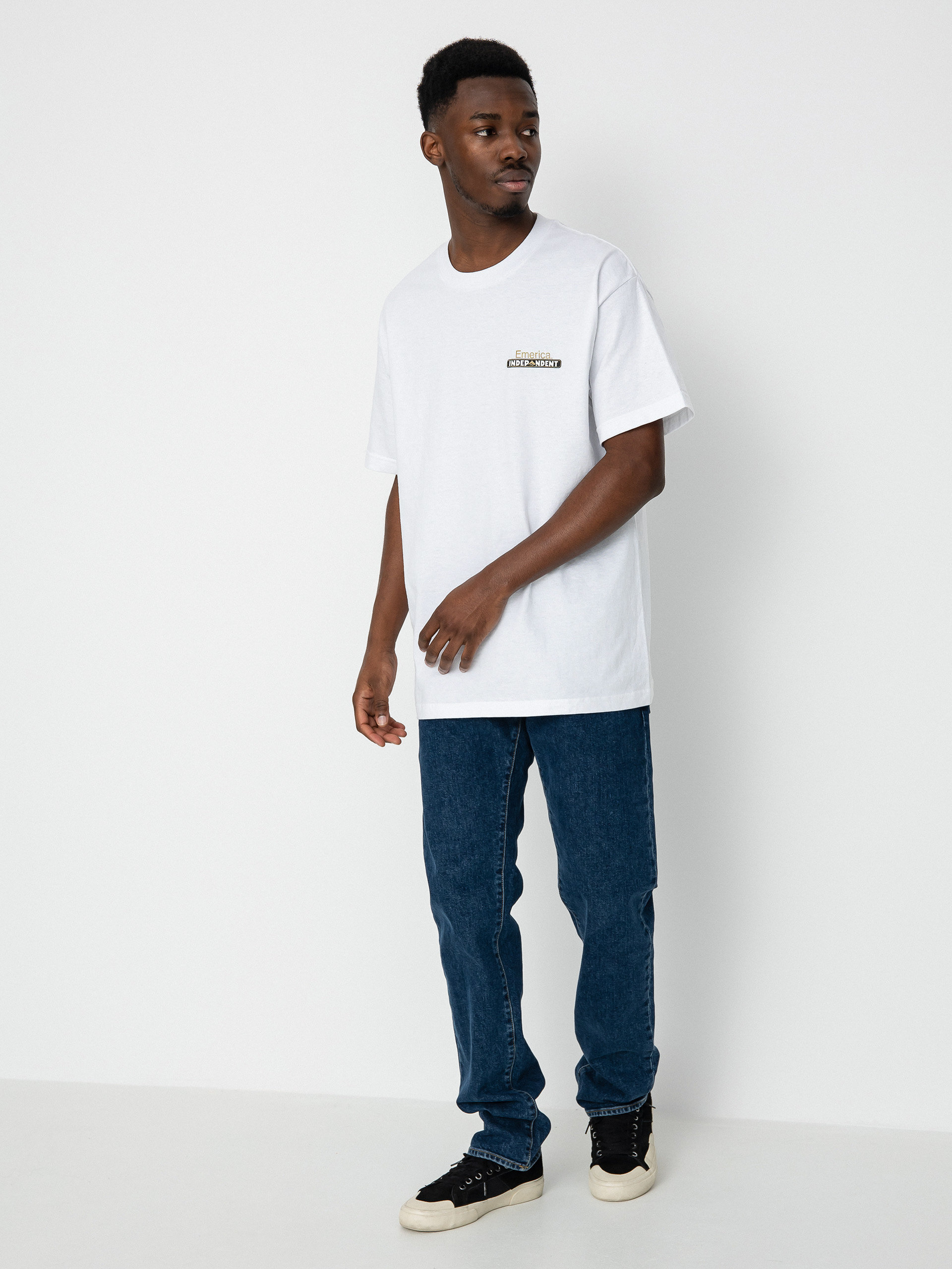 Tričko Emerica X Indy Bar (white)