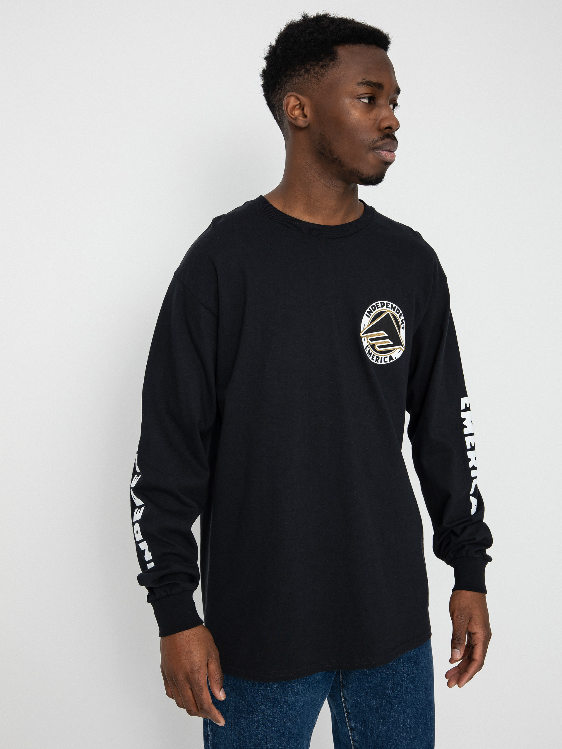 Triko Emerica X Indy Circle Ls (black)