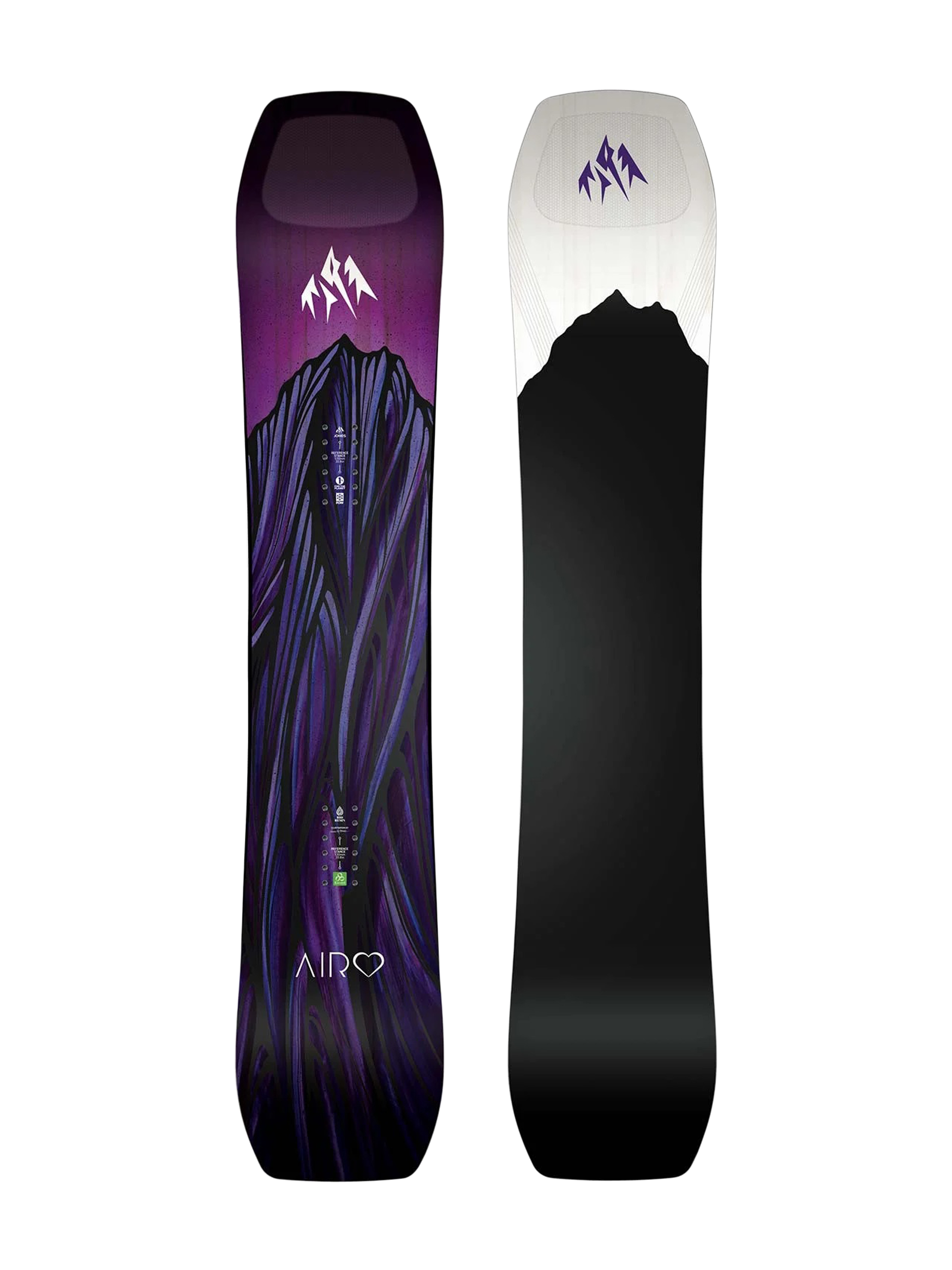 Dámská Snowboard Jones Snowboards Airheart 2.0 (white/black)