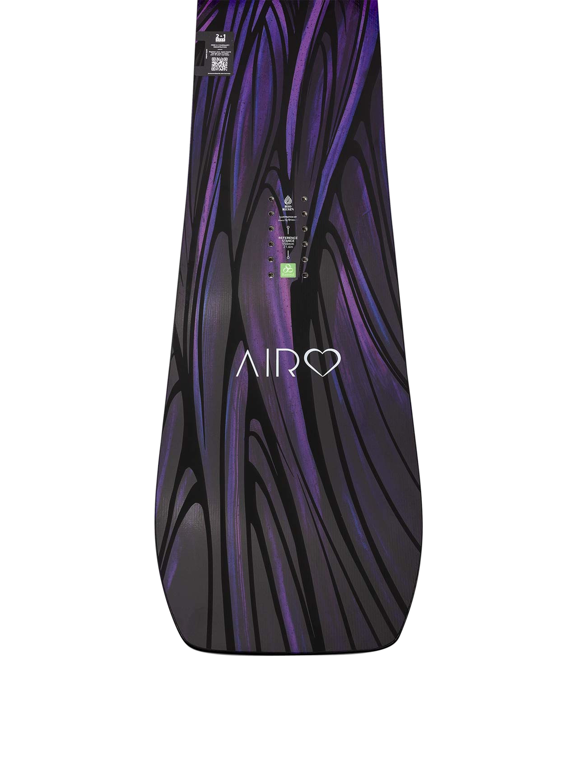 Dámská Snowboard Jones Snowboards Airheart 2.0 (white/black)